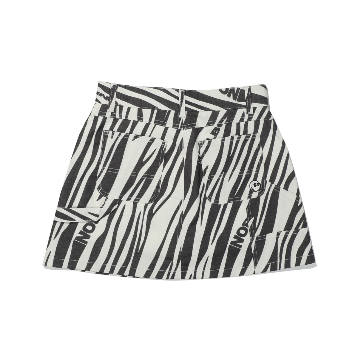 말본 골프(MALBON GOLF) Tiger 패턴 스커트 GREY