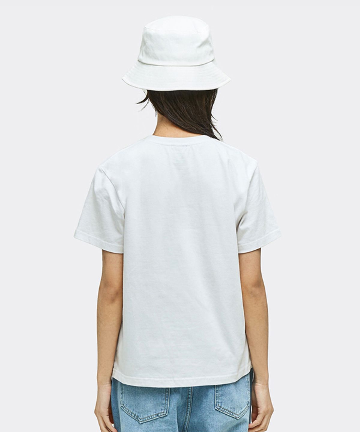 티니타이거(TEENYTIGER) Unemployed LifeShort Sleeve T-shirts (White)