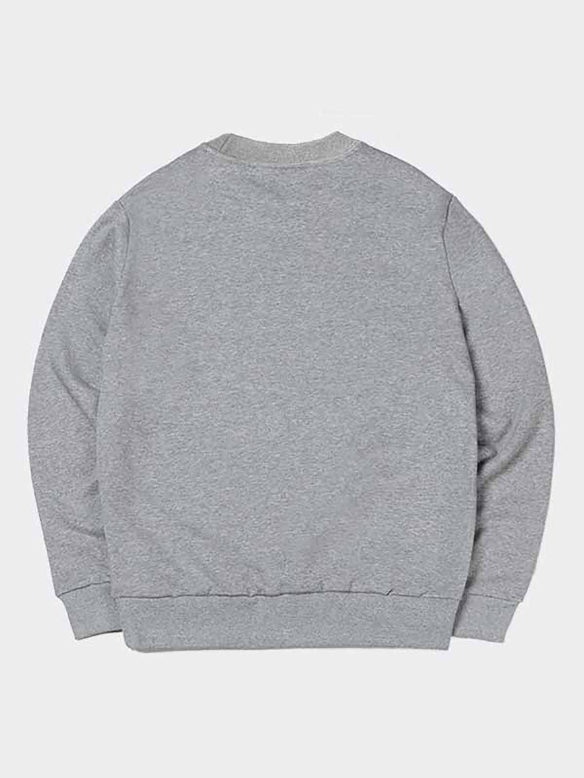 티니타이거(TEENYTIGER) Ancient Korean Embroidery Over-Fit sweatshirt (Gray)