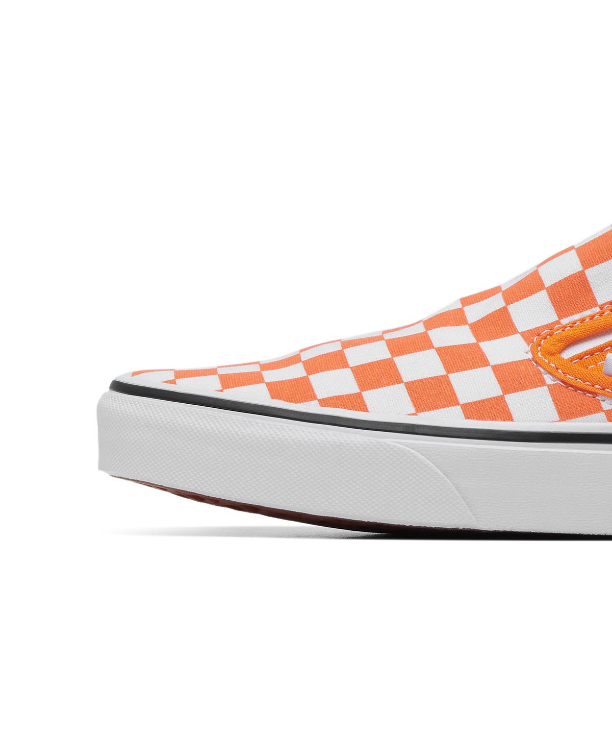 반스(VANS) 클래식 슬립온 - (체커보드) 오렌지 타이거:트루 화이트 / VN000XG8AZZ1