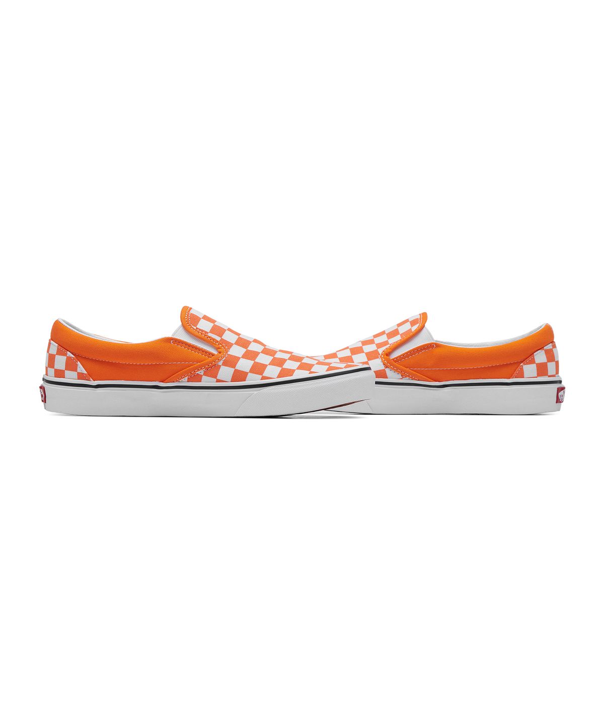 반스(VANS) 클래식 슬립온 - (체커보드) 오렌지 타이거:트루 화이트 / VN000XG8AZZ1