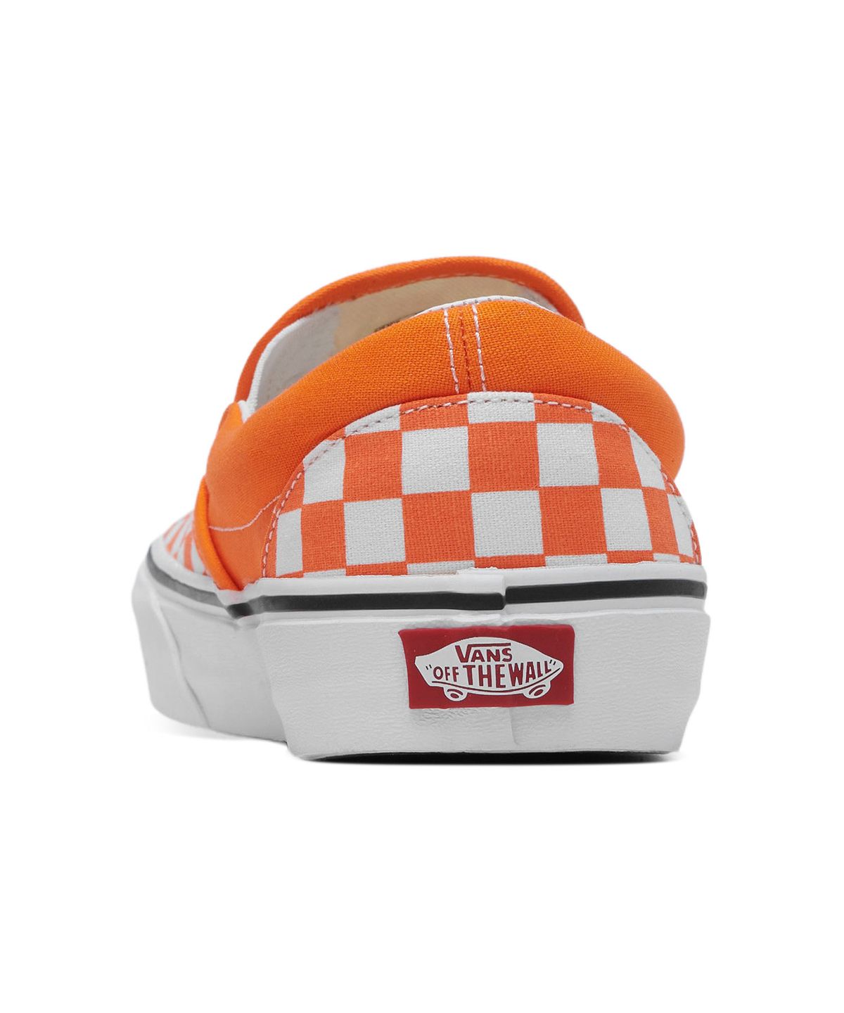 반스(VANS) 클래식 슬립온 - (체커보드) 오렌지 타이거:트루 화이트 / VN000XG8AZZ1