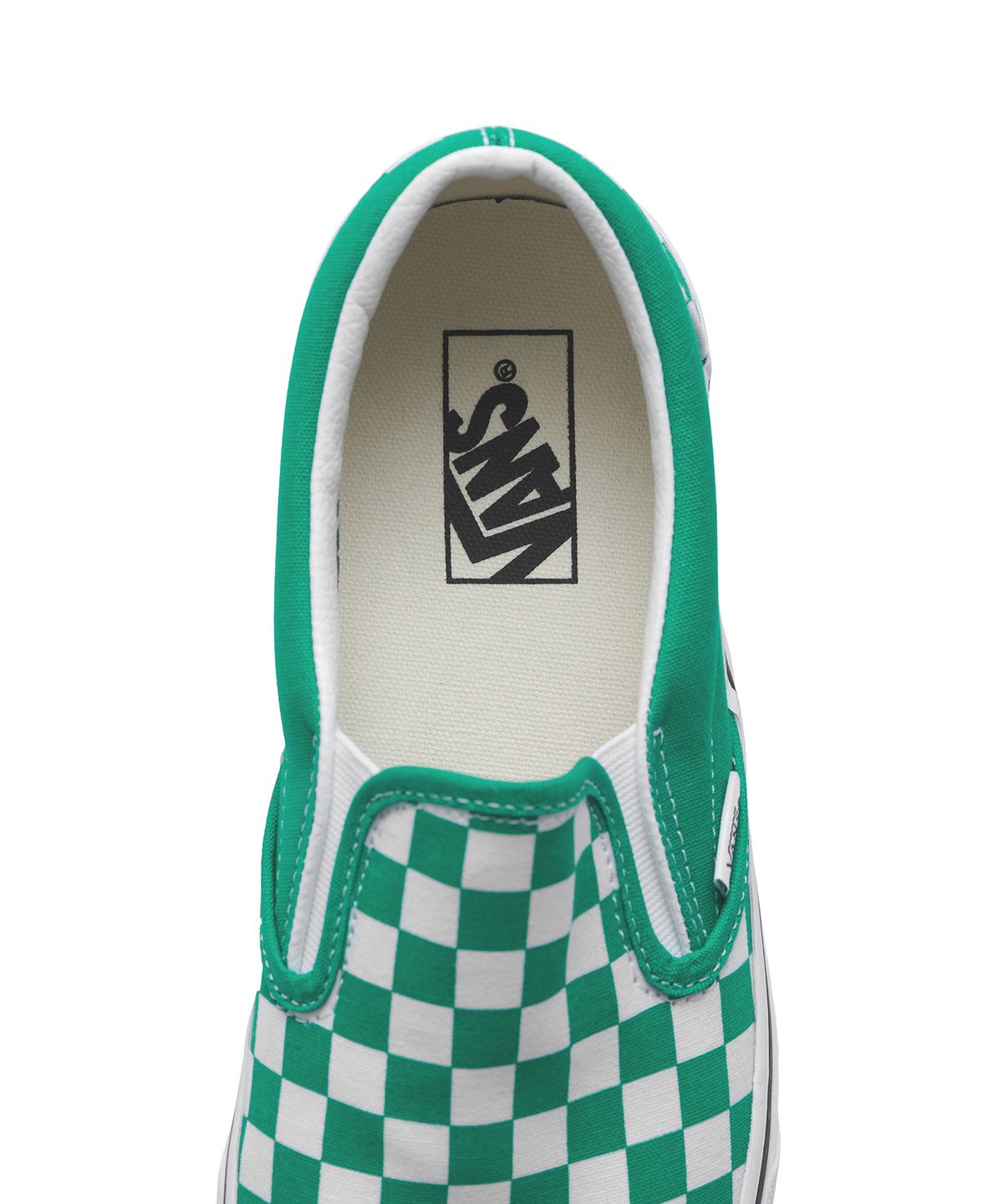 반스(VANS) 클래식 슬립온 - (체커보드) 페퍼 그린:트루 화이트 / VN0A5JMHB001