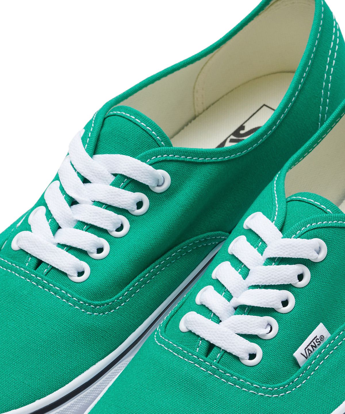 반스(VANS) 어센틱 - 페퍼 그린:트루 화이트 / VN0A5KRD90P1