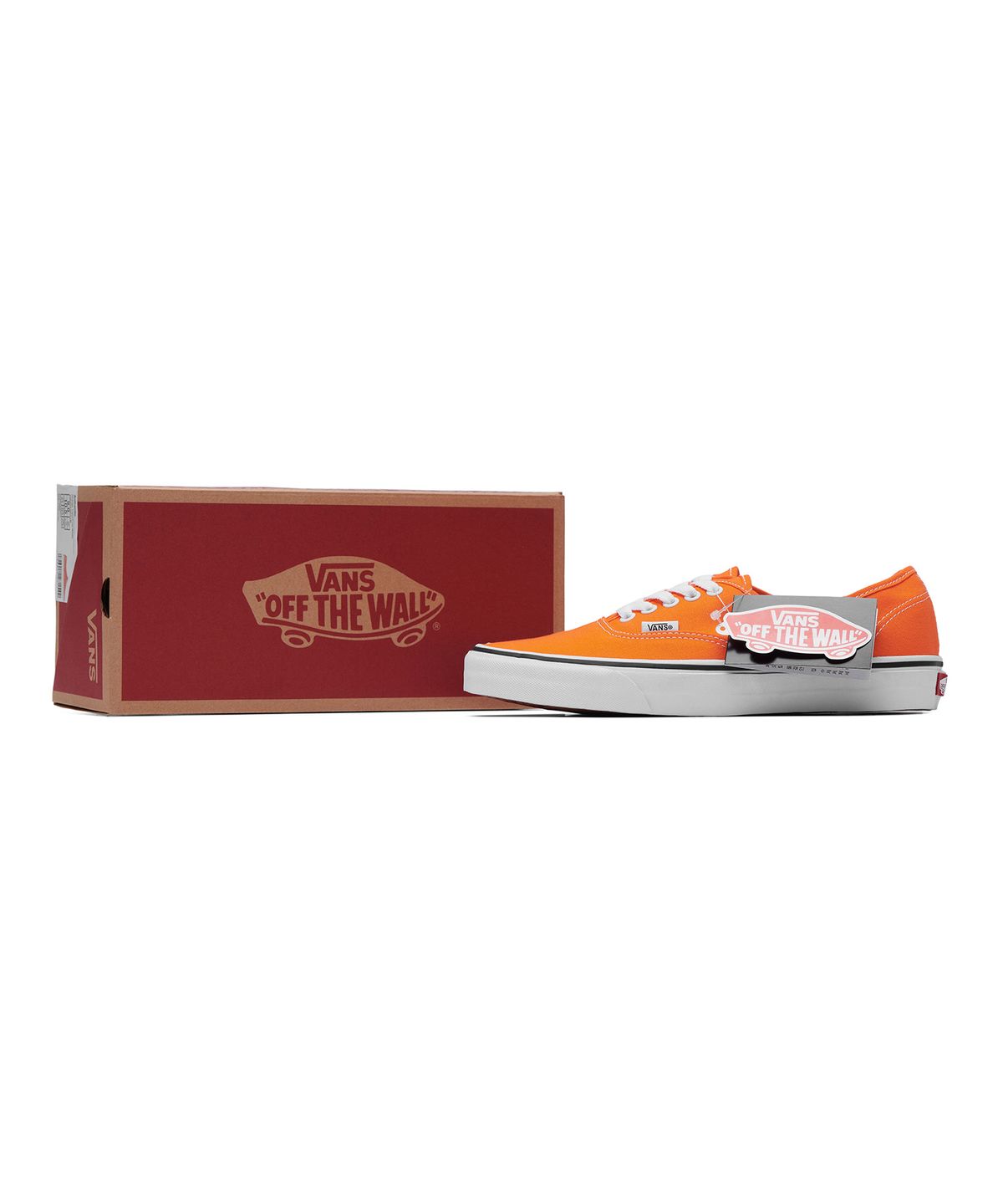 반스(VANS) 어센틱 - 오렌지 타이거:트루 화이트 / VN0A5KRDAVM1