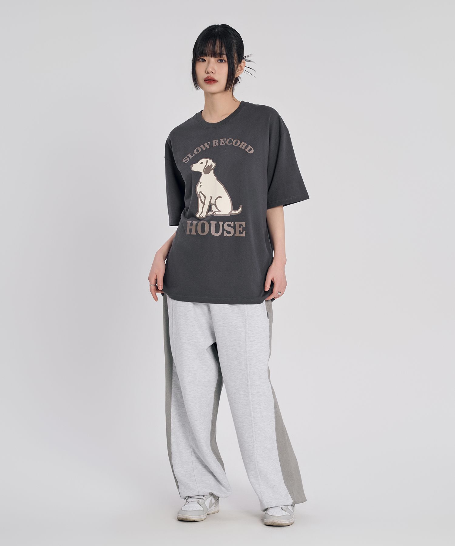 SLOW RECORD HOUSE☆ASURA Denim Sweat Pants MUSINSA | SLOW RECORD HOUSE Asura Denim Sweat Pants_Black