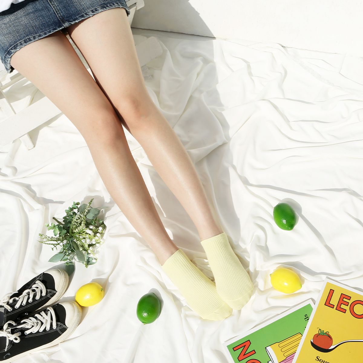 삭스에이(SOCKSA) [5PACK] 시그니처 168N 더블코튼 넌슬립 갑종골지 발목양말