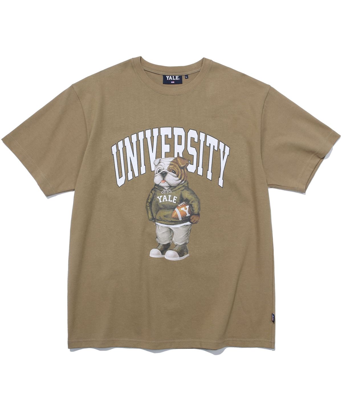 예일(YALE) (22SS) UNIVERSITY DAN TEE BEIGE