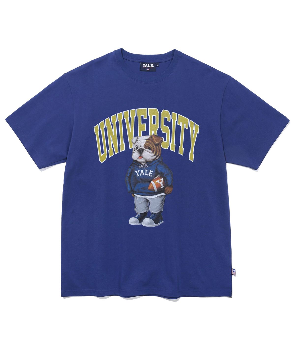 예일(YALE) (23SS) UNIVERSITY DAN TEE DARKBLUE