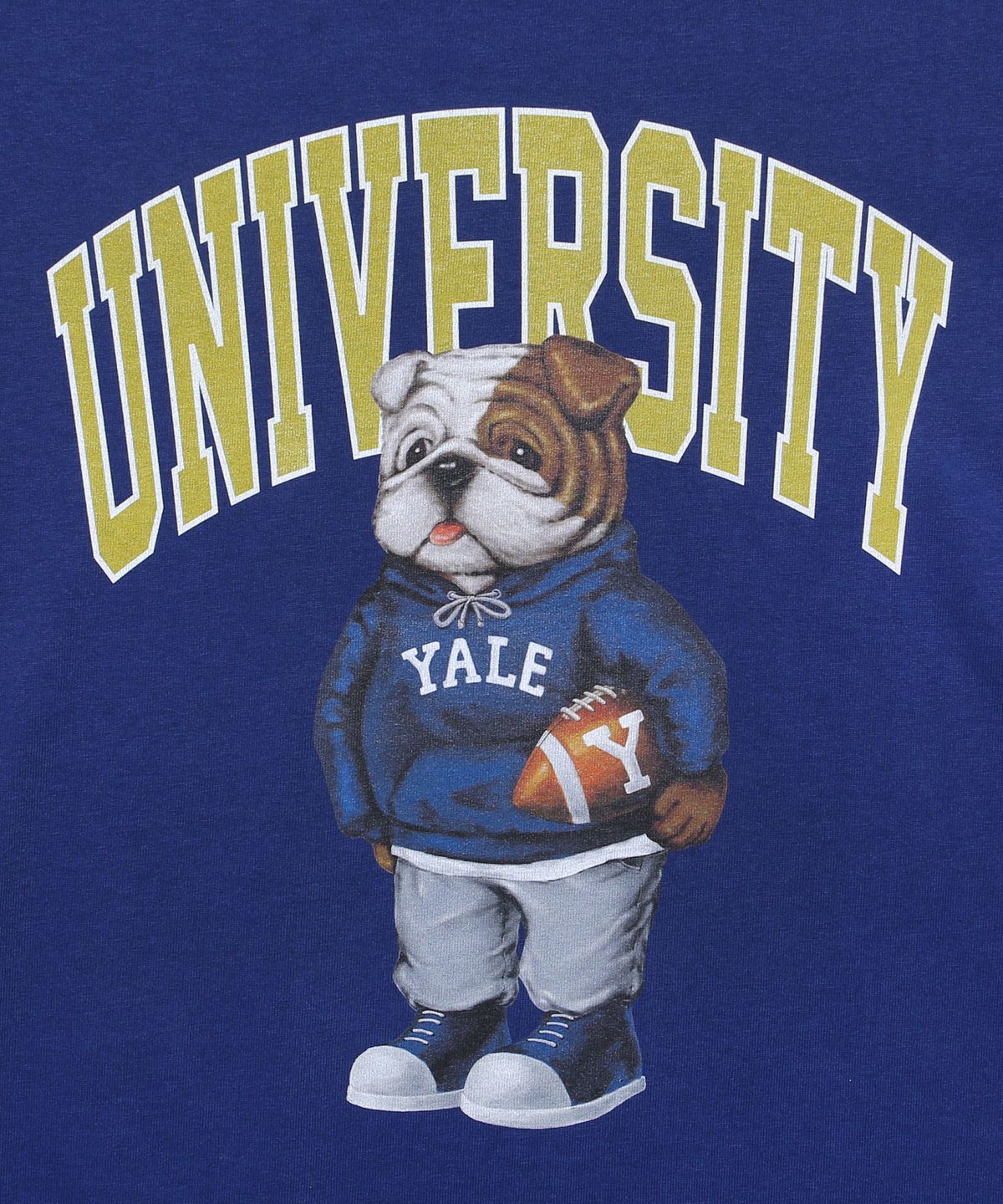 예일(YALE) (23SS) UNIVERSITY DAN TEE DARKBLUE