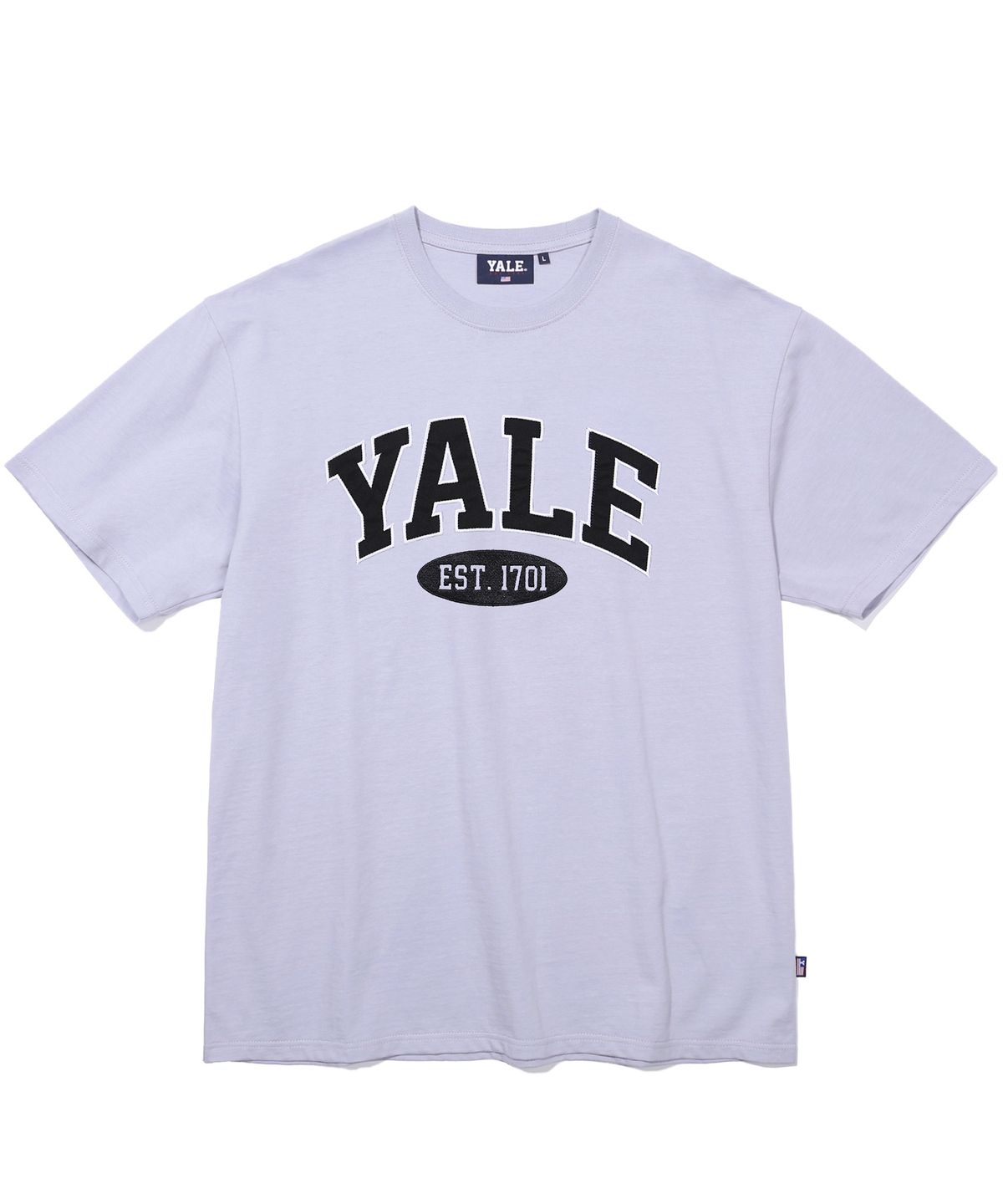 예일(YALE) (22SS) 2 TONE ARCH TEE VTG PURPLE
