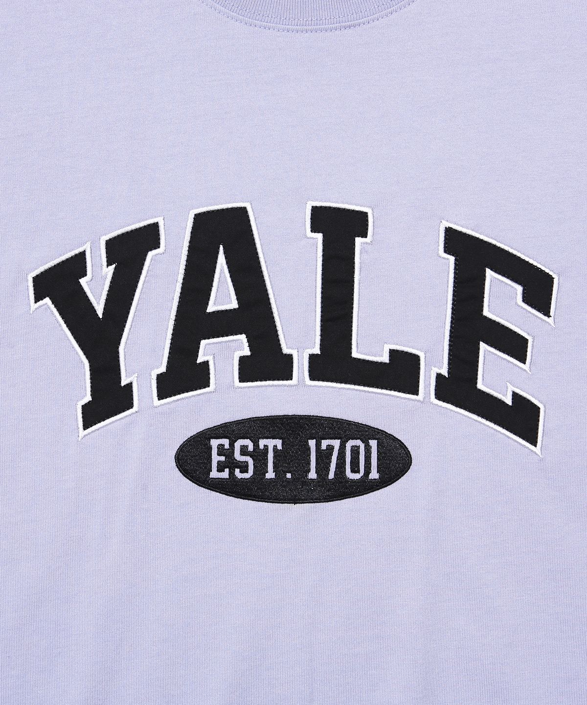 예일(YALE) (22SS) 2 TONE ARCH TEE VTG PURPLE