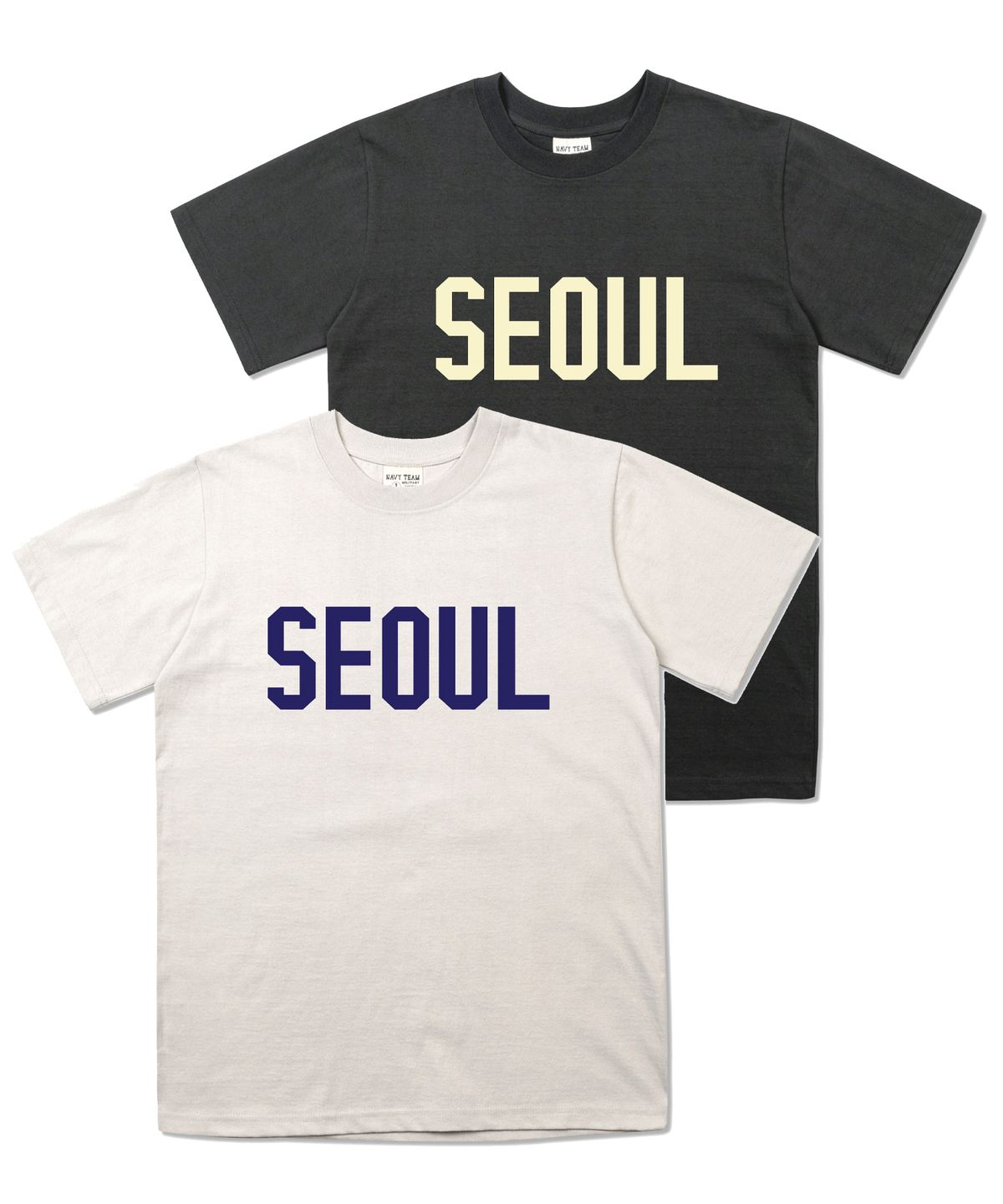 네이비팀(NAVYTEAM) NTV-SEOUL SHORT SLEEVE