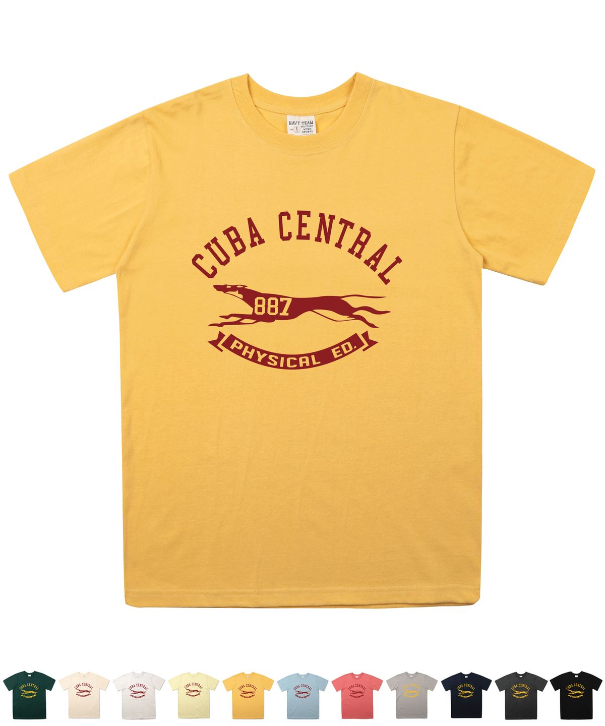 네이비팀(NAVYTEAM) NTV-CUBA CENTRAL SHORT SLEEVE