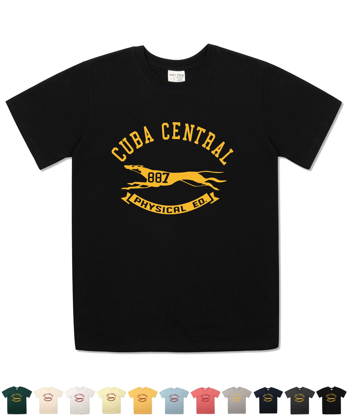 네이비팀(NAVYTEAM) NTV-CUBA CENTRAL SHORT SLEEVE
