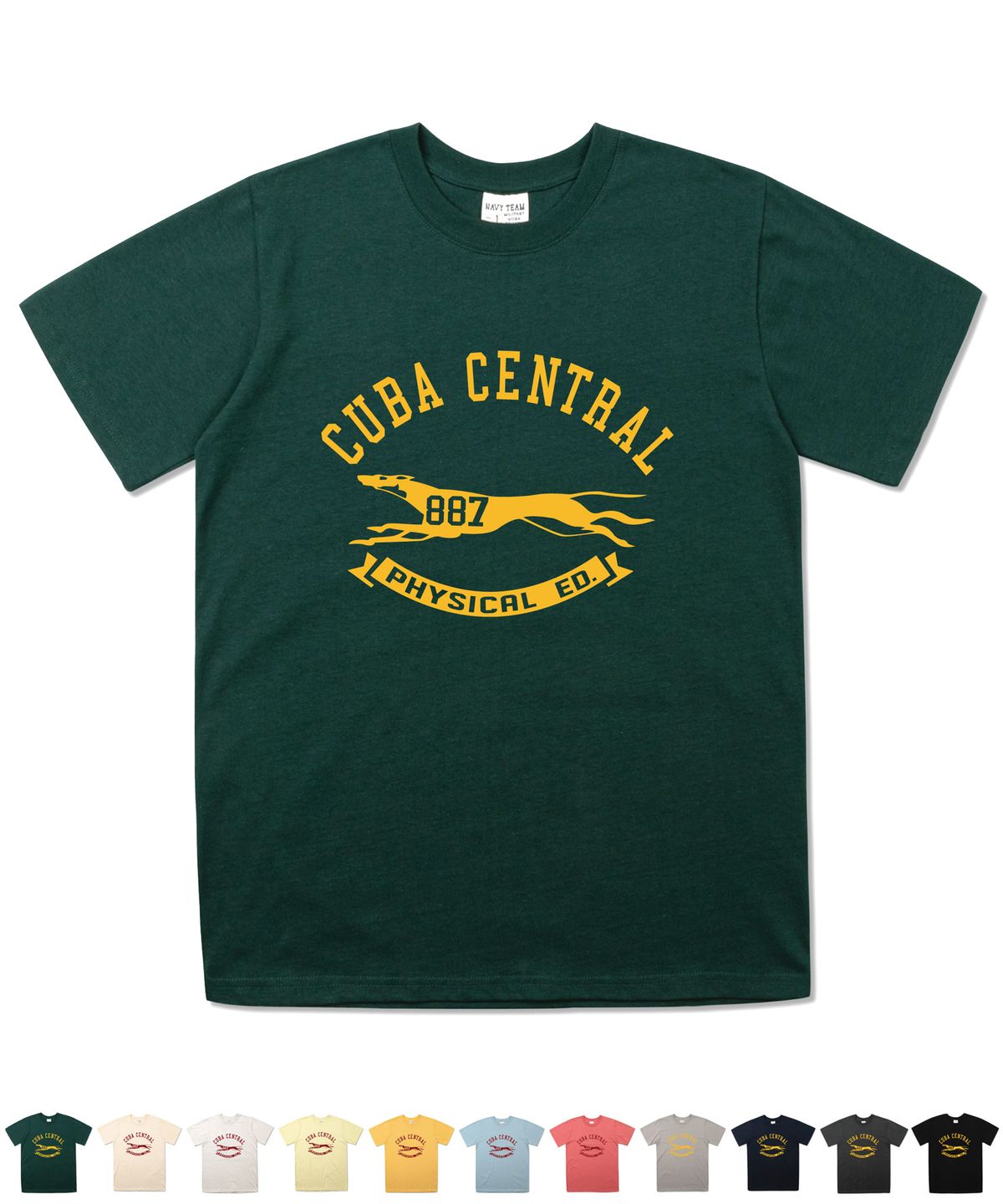네이비팀(NAVYTEAM) NTV-CUBA CENTRAL SHORT SLEEVE