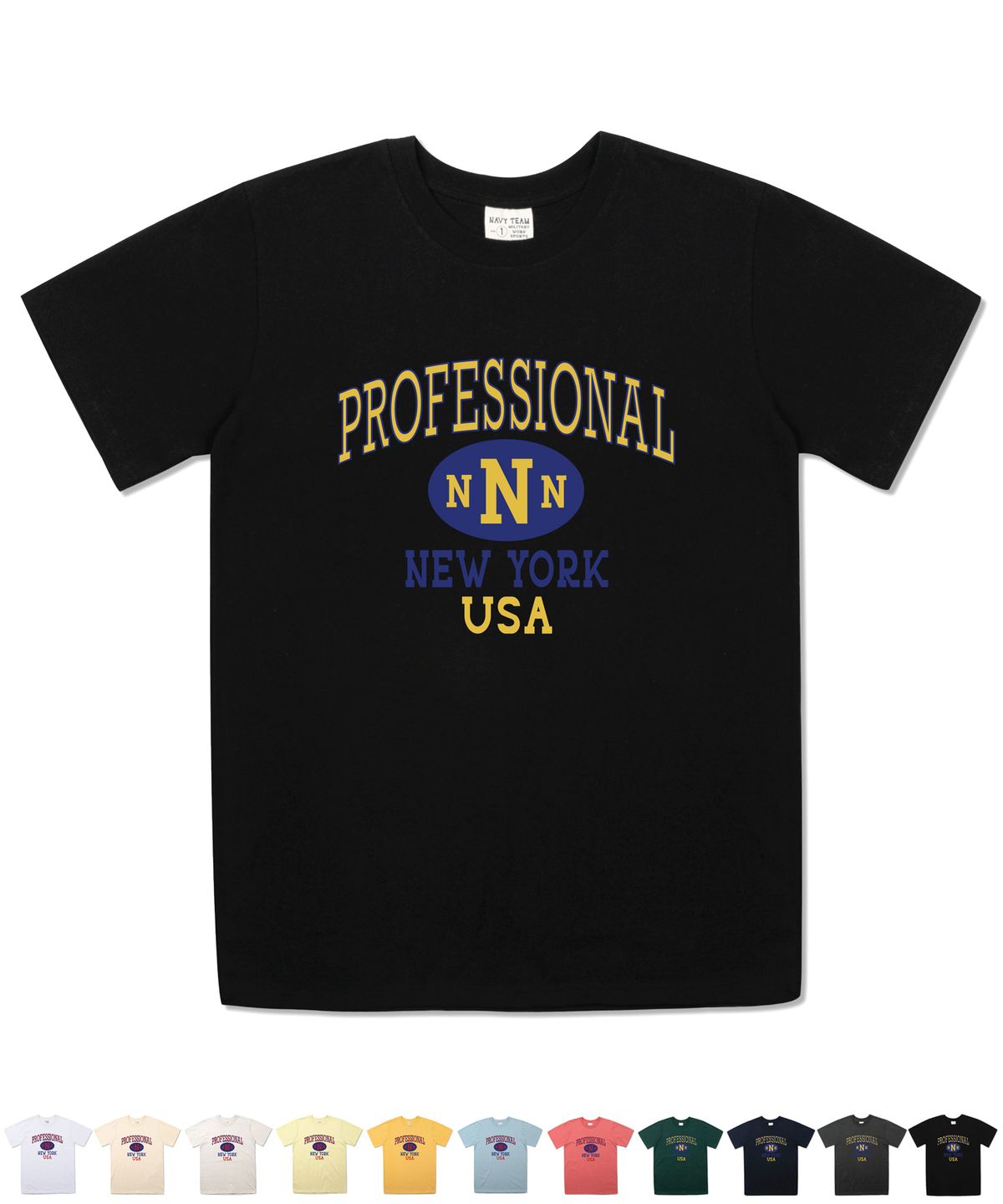 네이비팀(NAVYTEAM) NTV-PROFESSIONAL SHORT SLEEVE