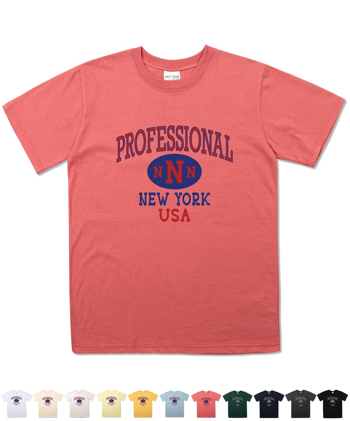 네이비팀(NAVYTEAM) NTV-PROFESSIONAL SHORT SLEEVE