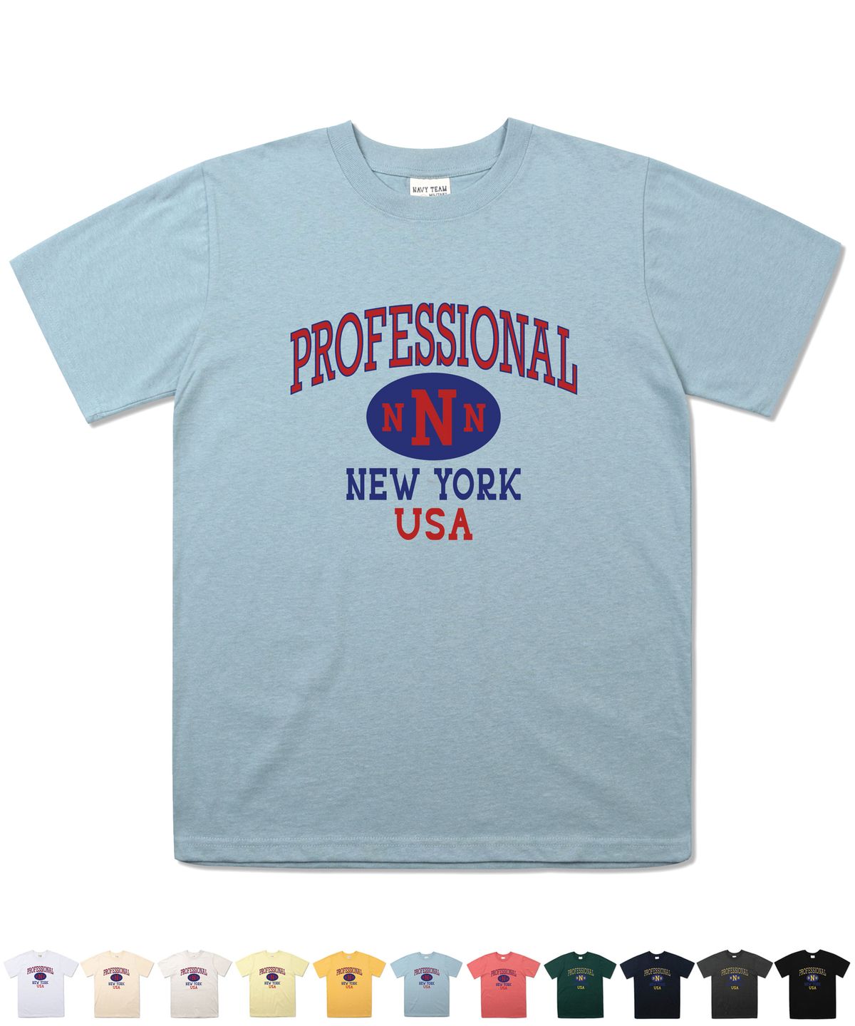 네이비팀(NAVYTEAM) NTV-PROFESSIONAL SHORT SLEEVE