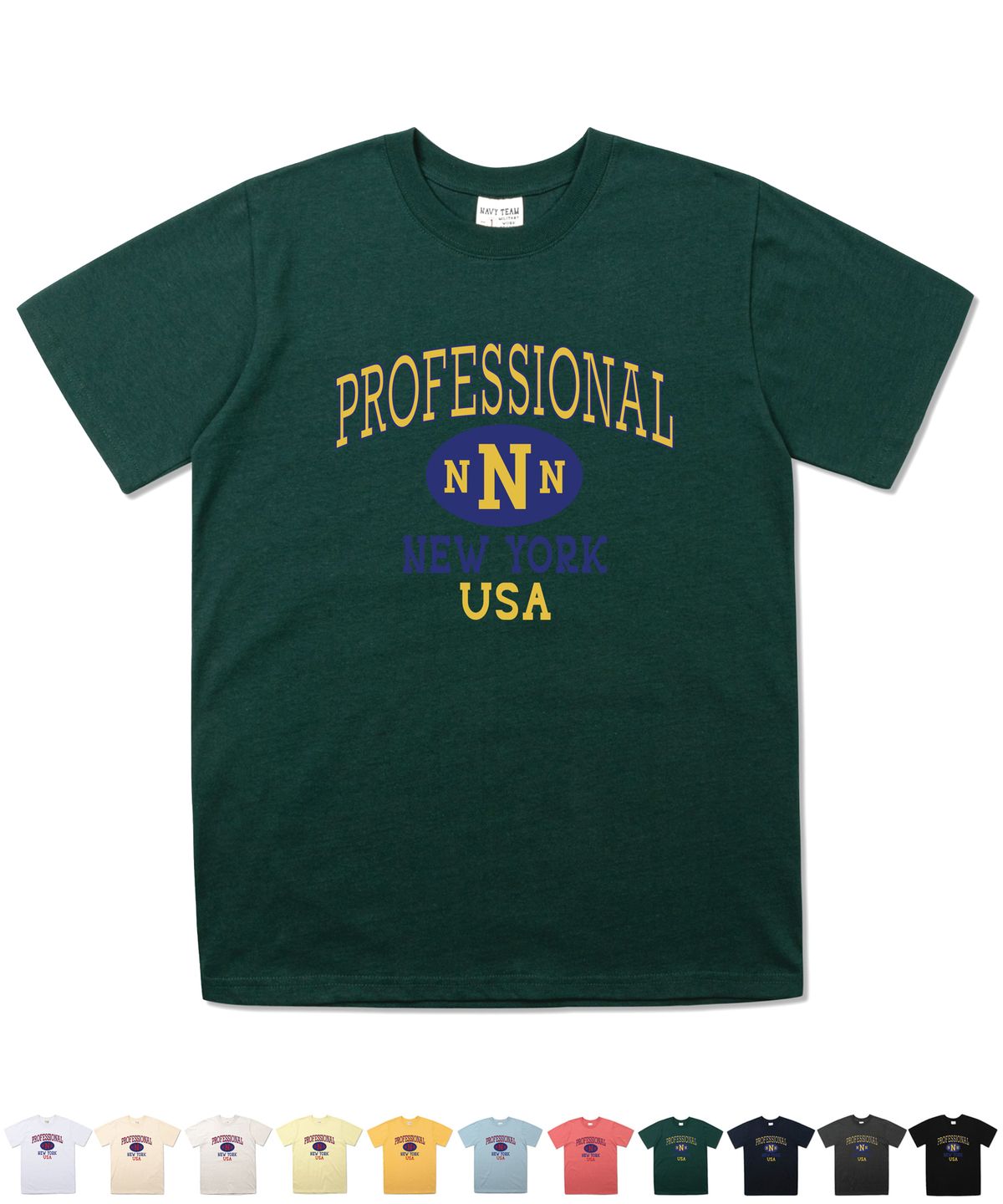 네이비팀(NAVYTEAM) NTV-PROFESSIONAL SHORT SLEEVE
