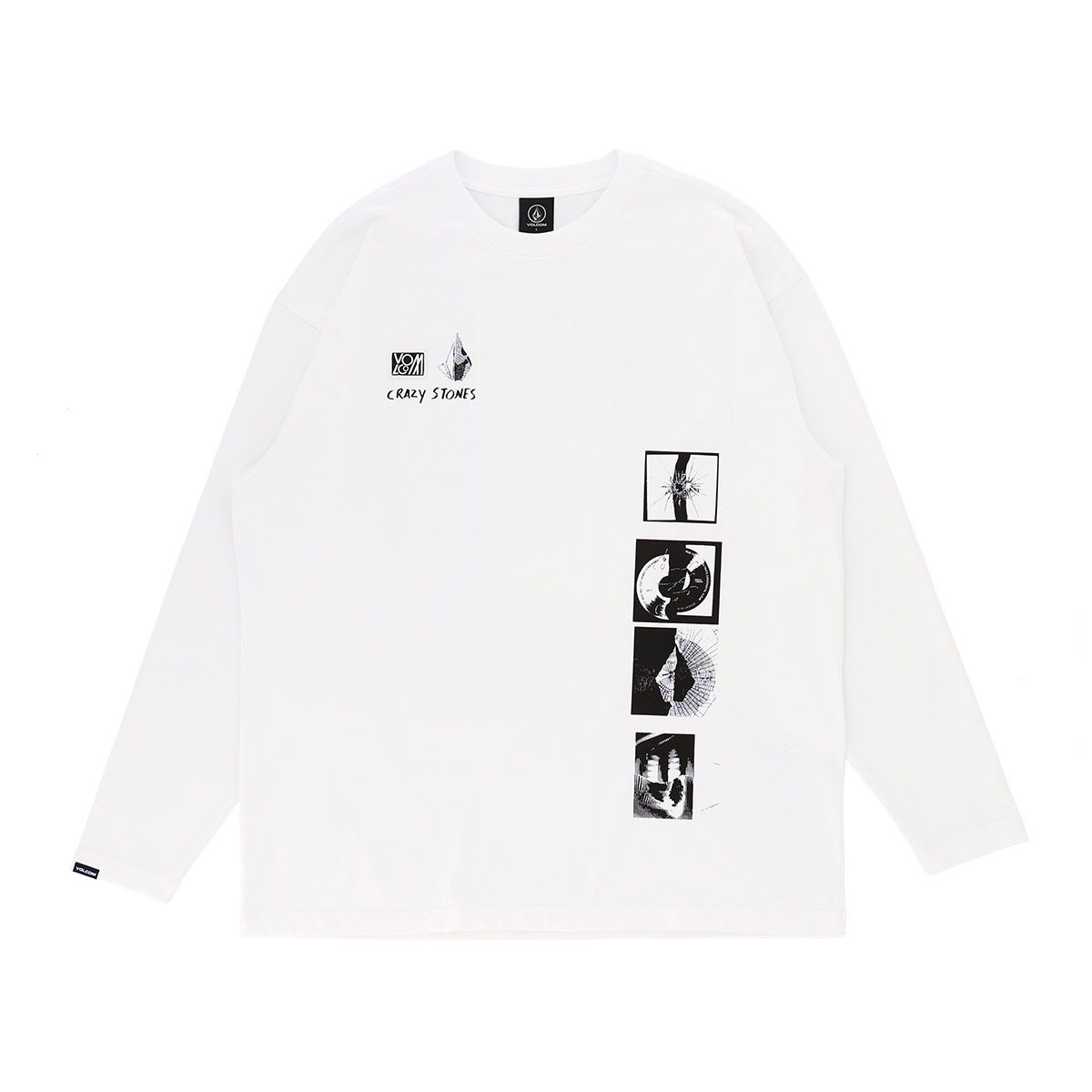 볼컴(VOLCOM) MONO프린트 오버핏 긴팔티셔츠(3 COLOR)