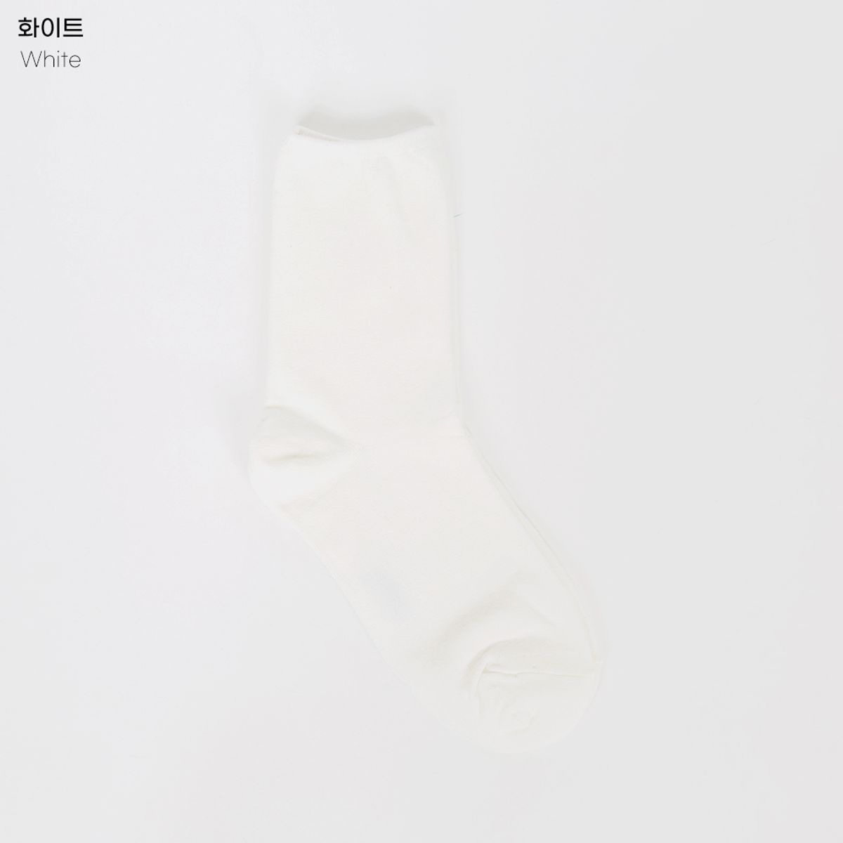 삭스에이(SOCKSA) [10PACK] 베이직 200N  컬러칩 무지 긴 양말