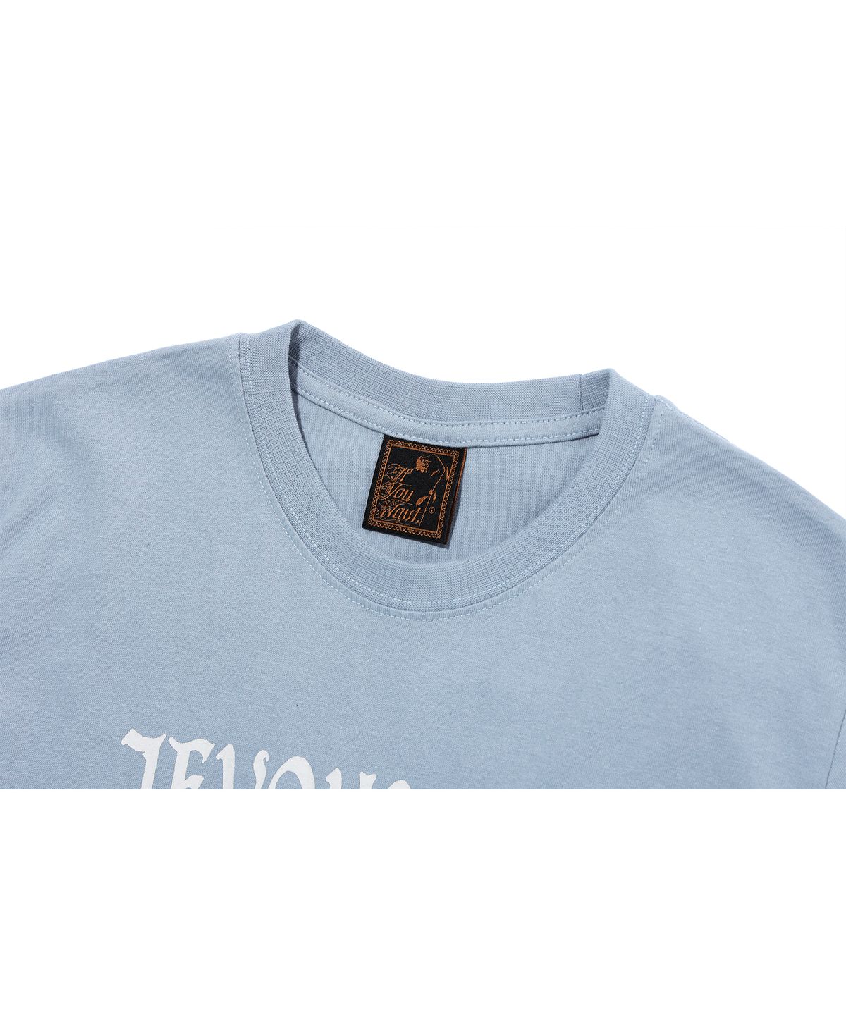 이퓨원트(IFYOUWANT) glam rose TEE midblue