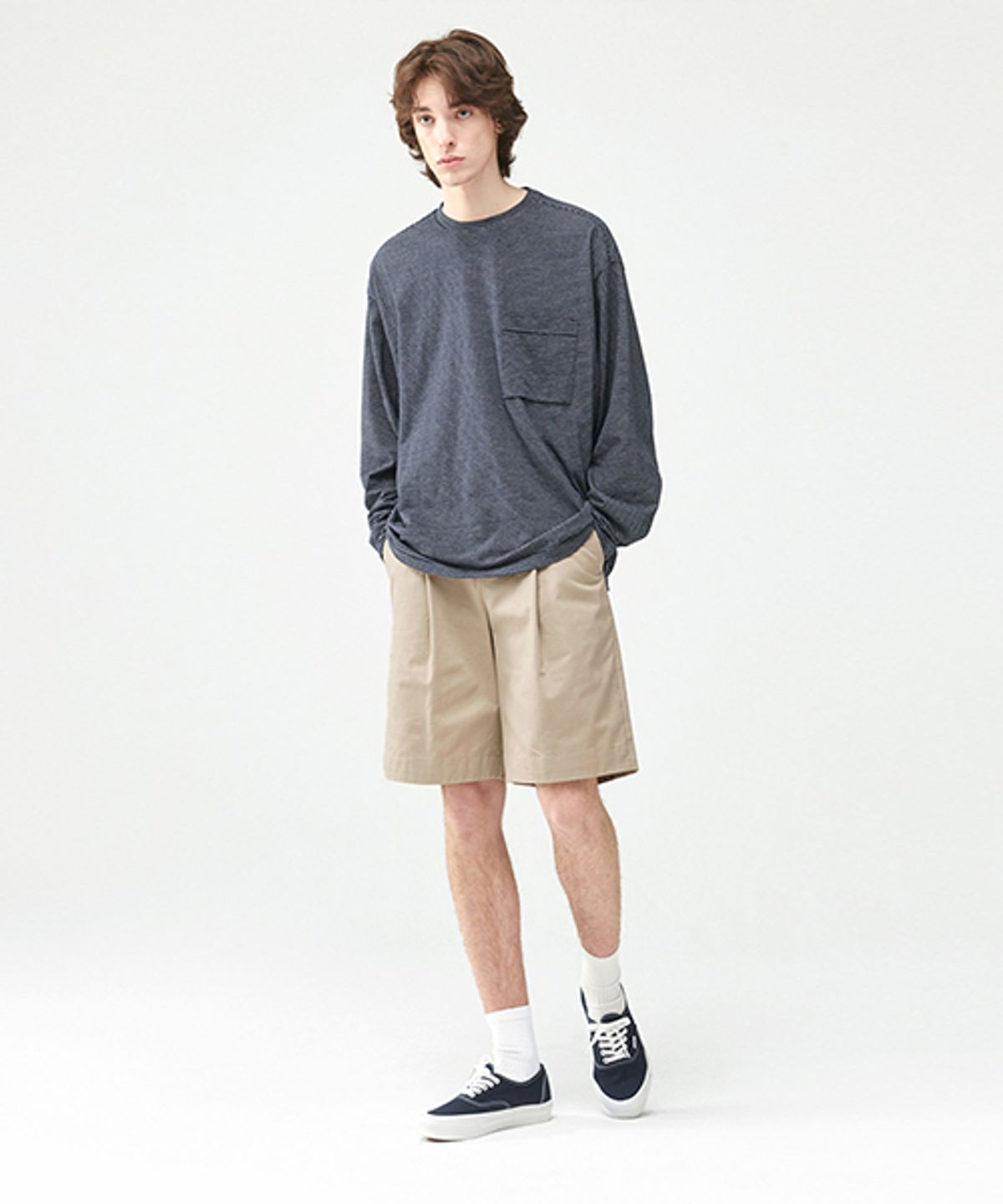 에러스익셉티드(ERRORS EXCEPTED) PT001 치노쇼츠 (Beige)