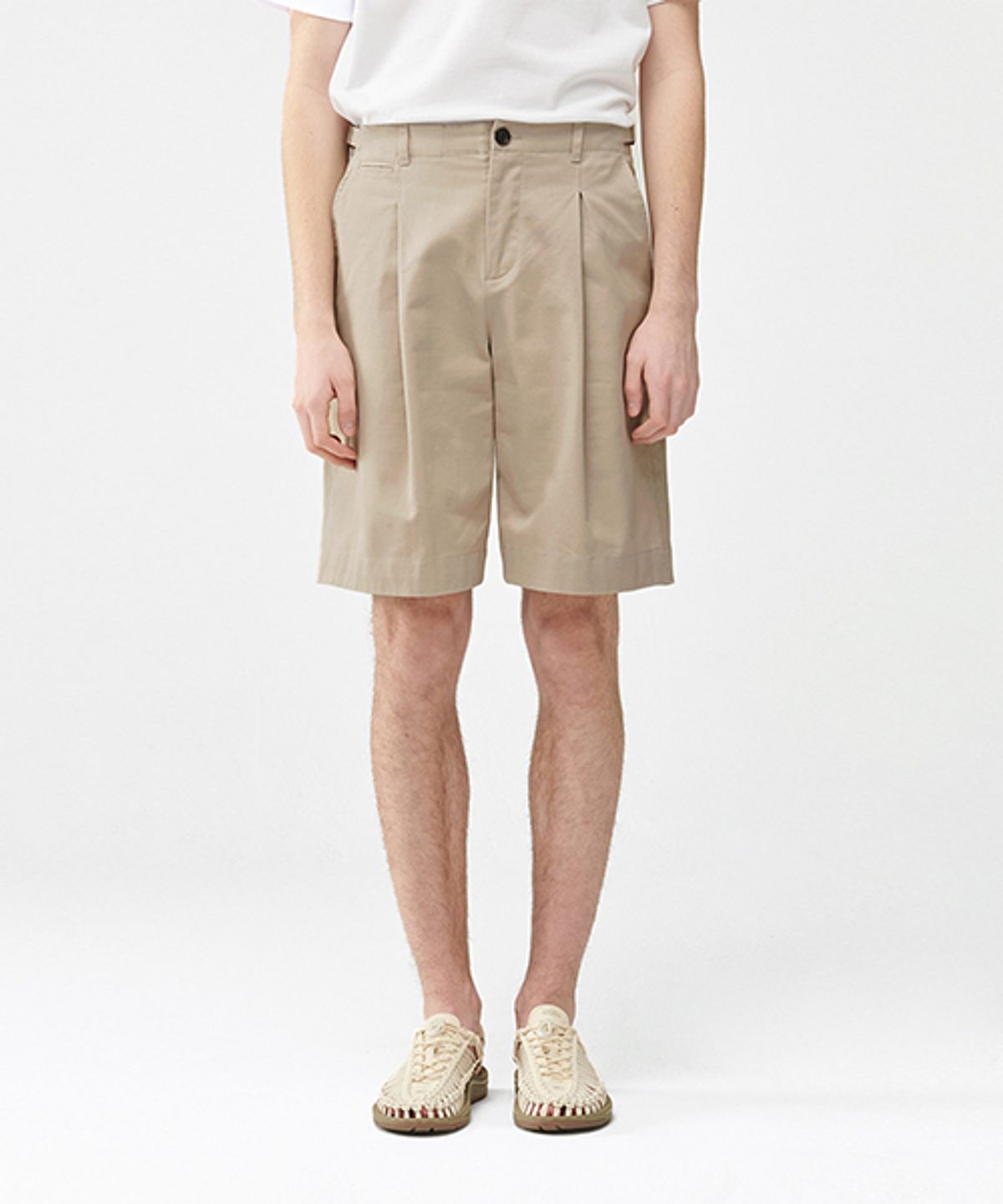 에러스익셉티드(ERRORS EXCEPTED) PT001 치노쇼츠 (Beige)