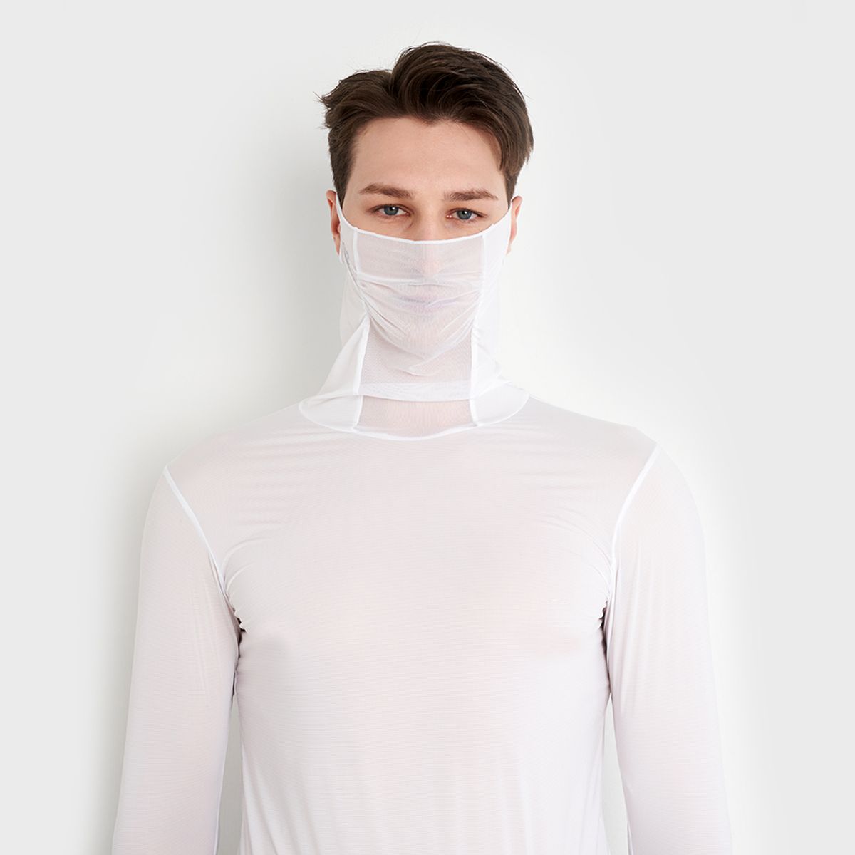 테크스킨(TECHSKIN) 20D 귀걸이형 냉감티셔츠