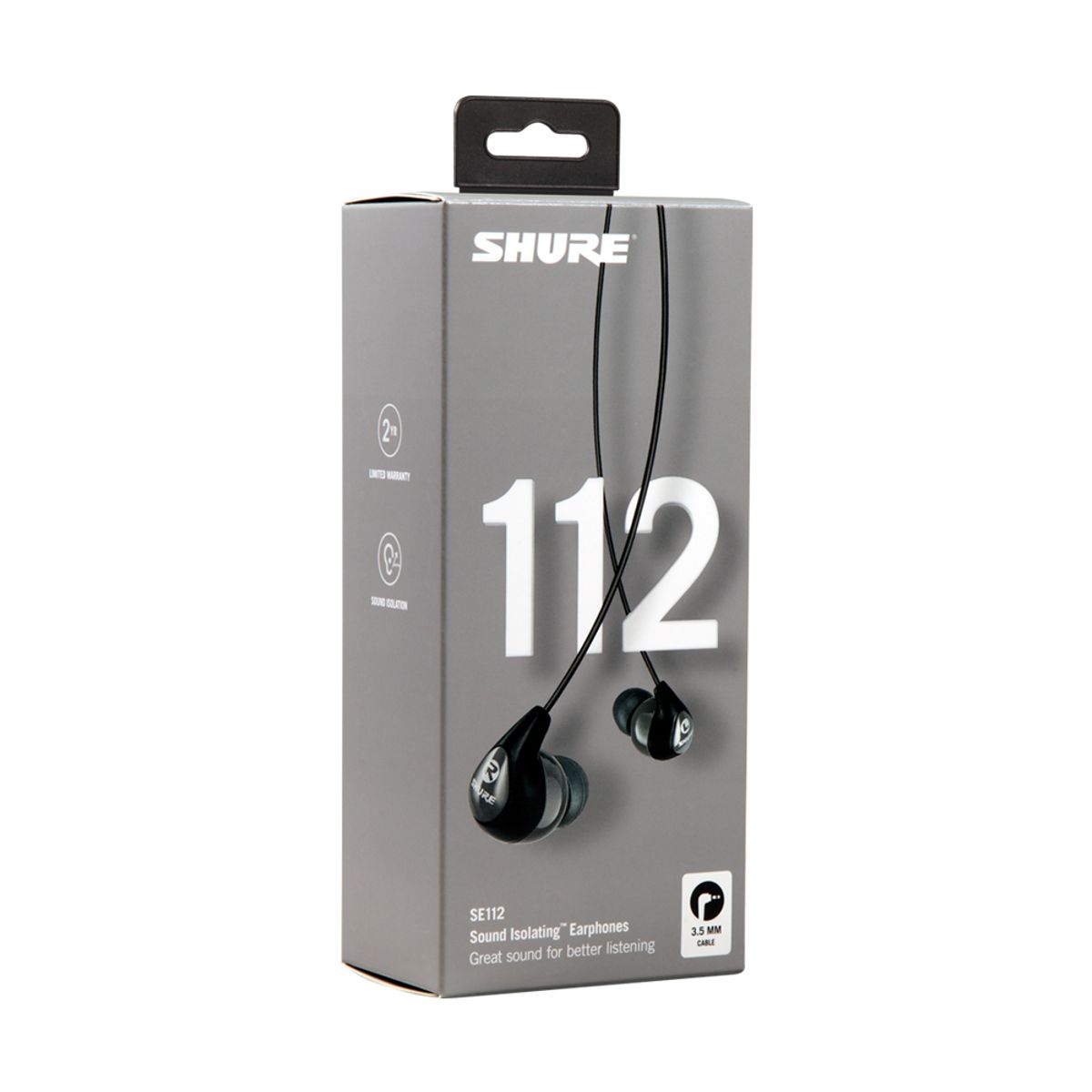 슈어(SHURE) SE112 사운드 아이솔레이팅 유선 이어폰