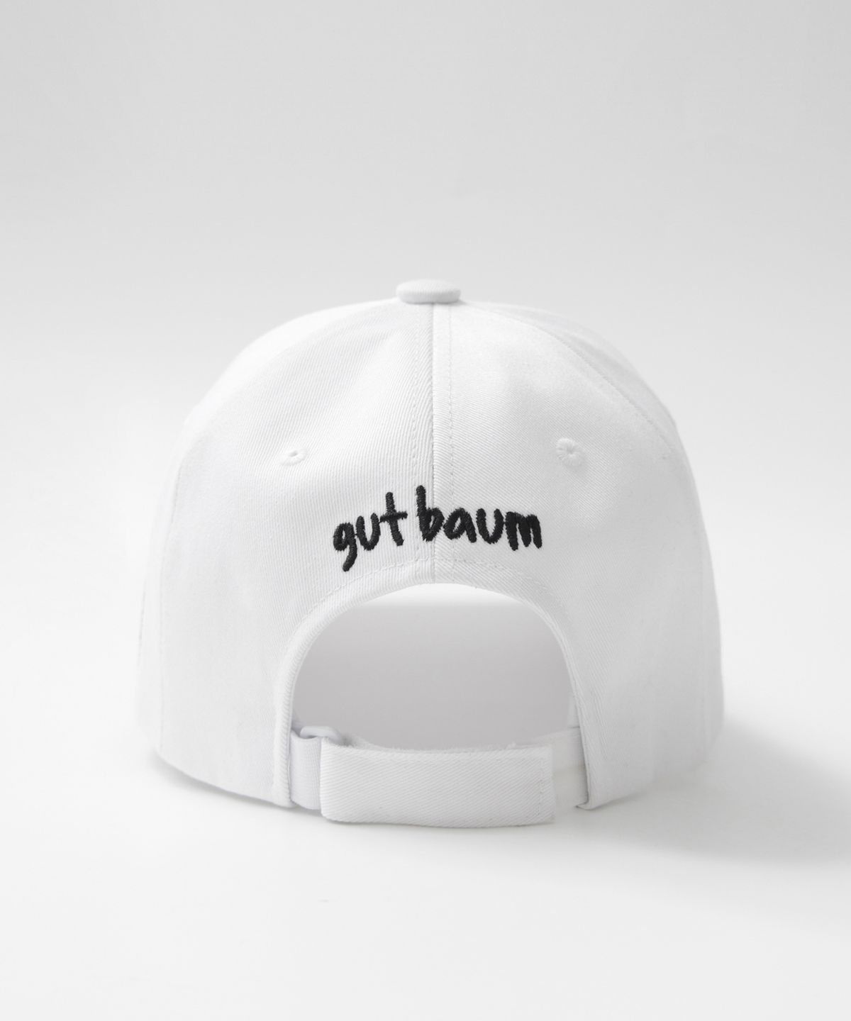 굿바움(GUTBAUM) 6패널 베이스볼 캡 / 화이트