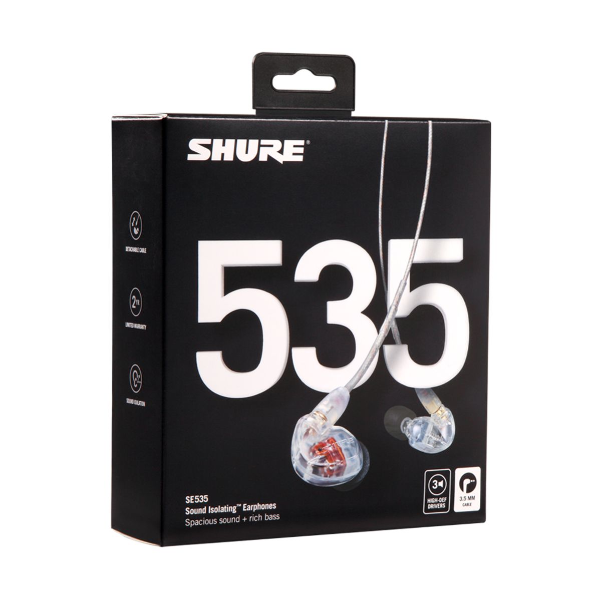 슈어(SHURE) SE535 사운드 아이솔레이팅 유선이어폰