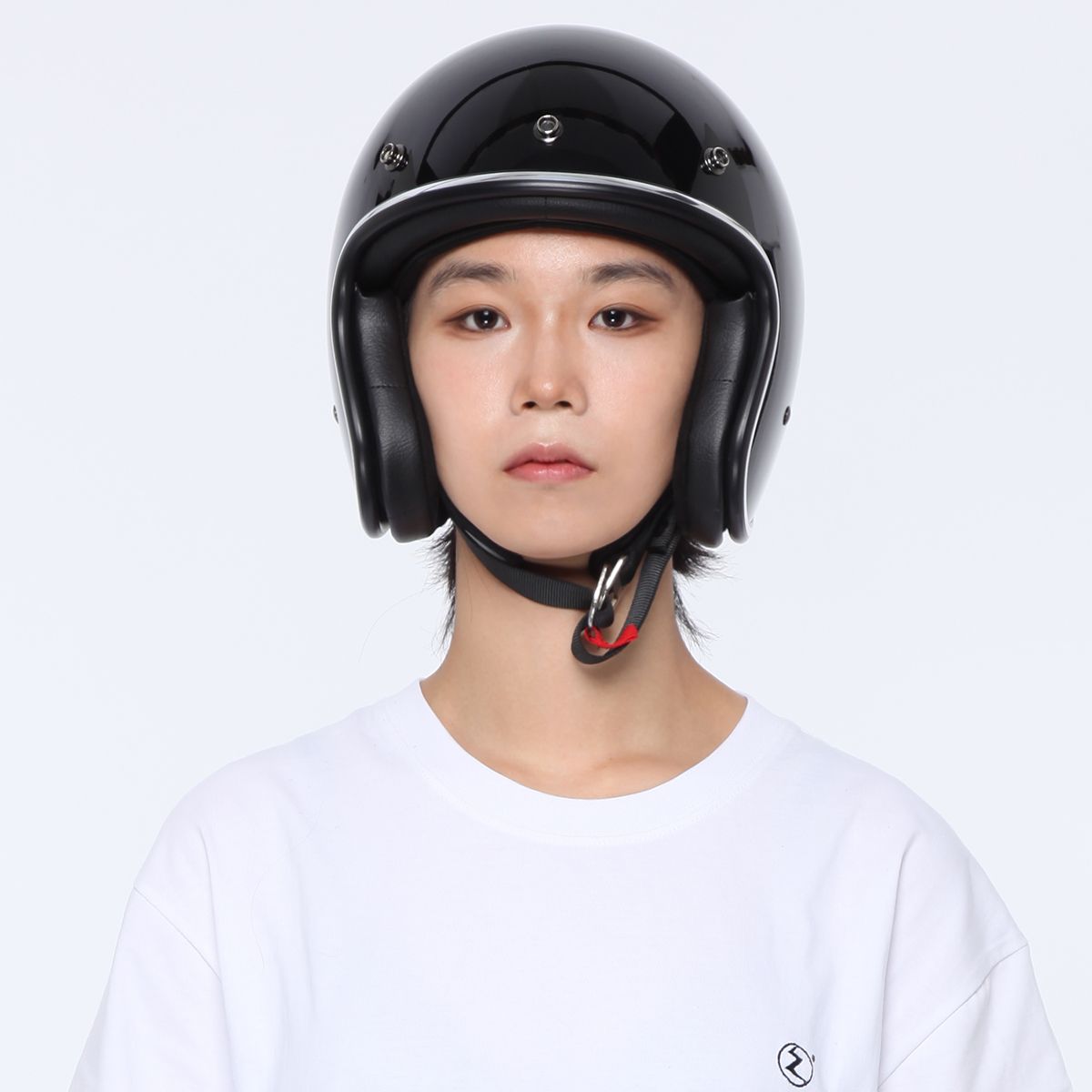 쿤타치(KUNTACH) Mods and Rockers helmet collection - Mods  BLACK GLOSSY