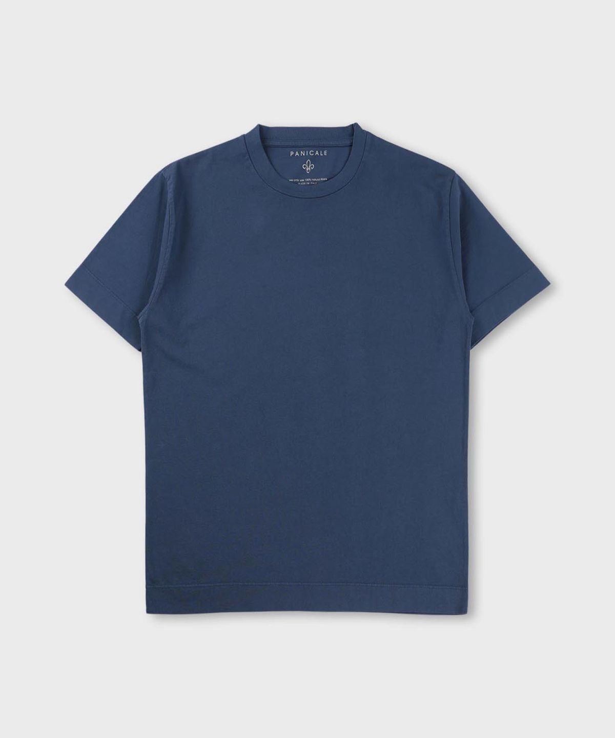 빠니깔레(PANICALE) 베이직 라운드 코튼 티셔츠 2 COLOR