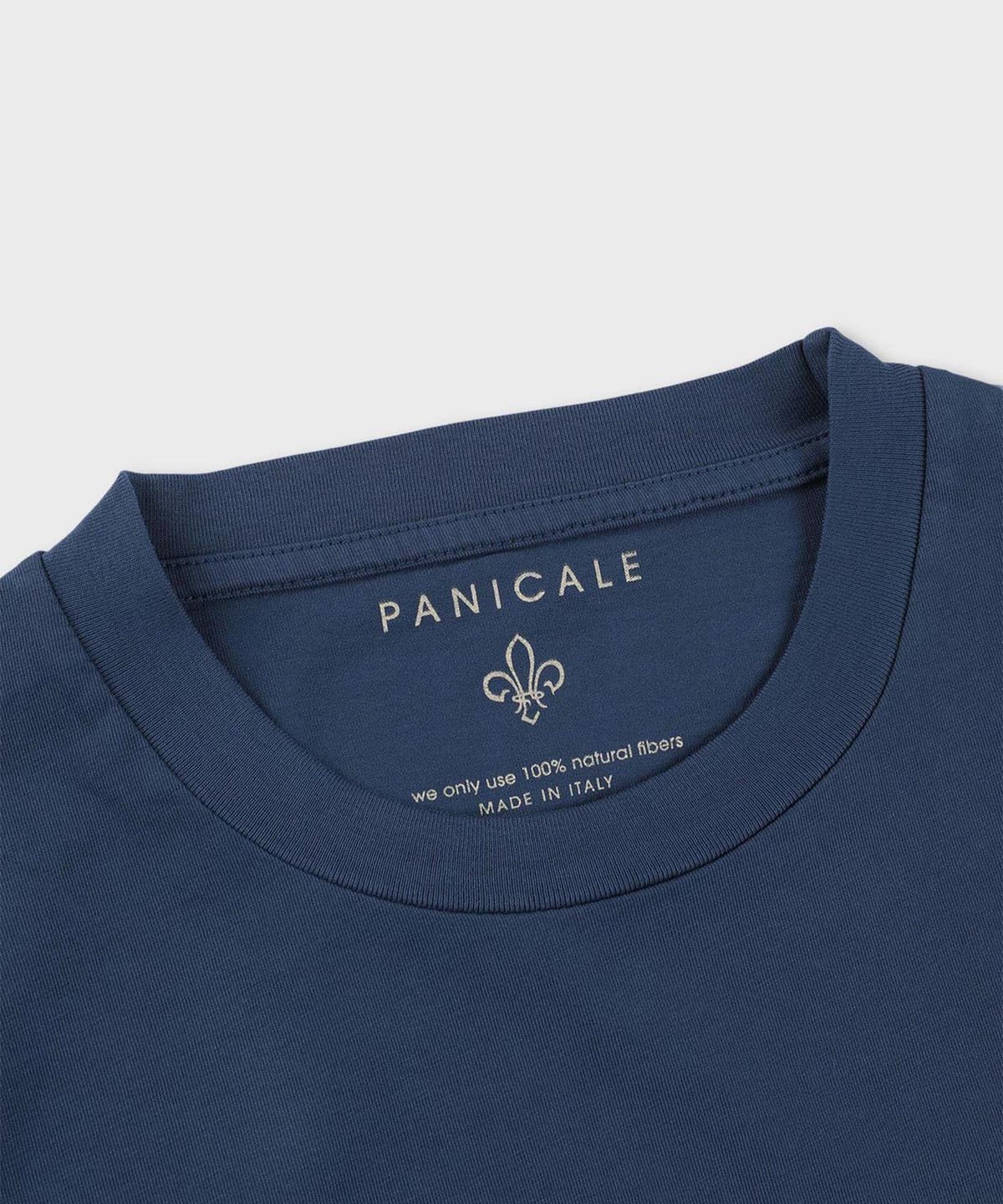 빠니깔레(PANICALE) 베이직 라운드 코튼 티셔츠 2 COLOR