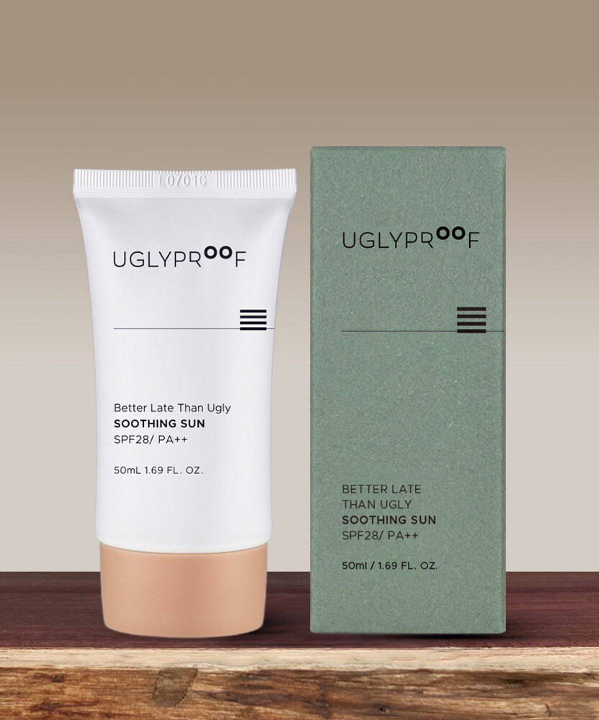 어글리프루프(UGLYPROOF) 베터레잇덴어글리 수딩썬  50ml(SPF28/PA++)