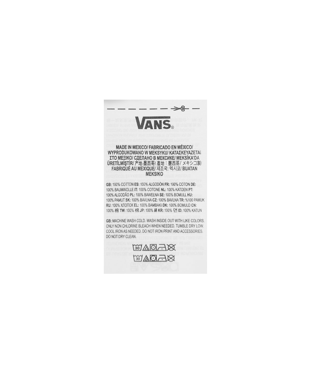 반스(VANS) 레프트 체스트 로고 반소매 티셔츠 - 멜로우 로즈:블랙 / VN0A3CZEYVY1