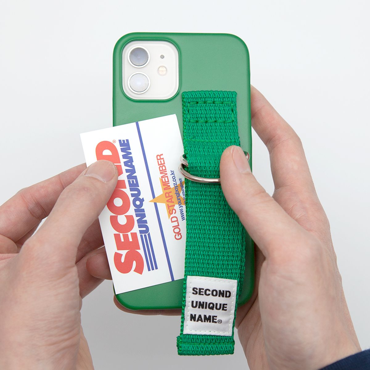 세컨드유니크네임(SECOND UNIQUE NAME) SUN CASE GREEN GREEN (CARD)