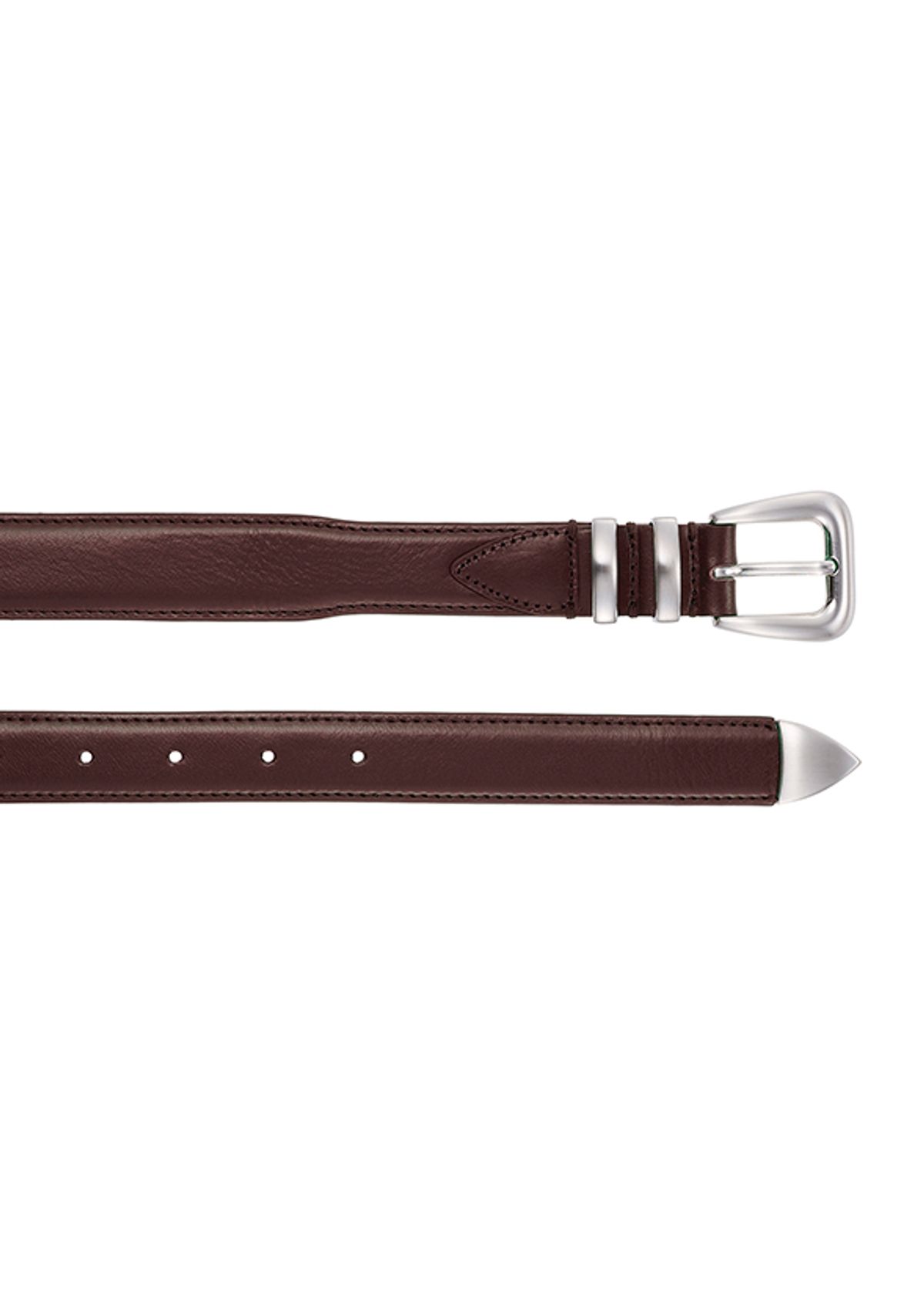 세비지(SAVAGE) 110 Leather Belt - Brown