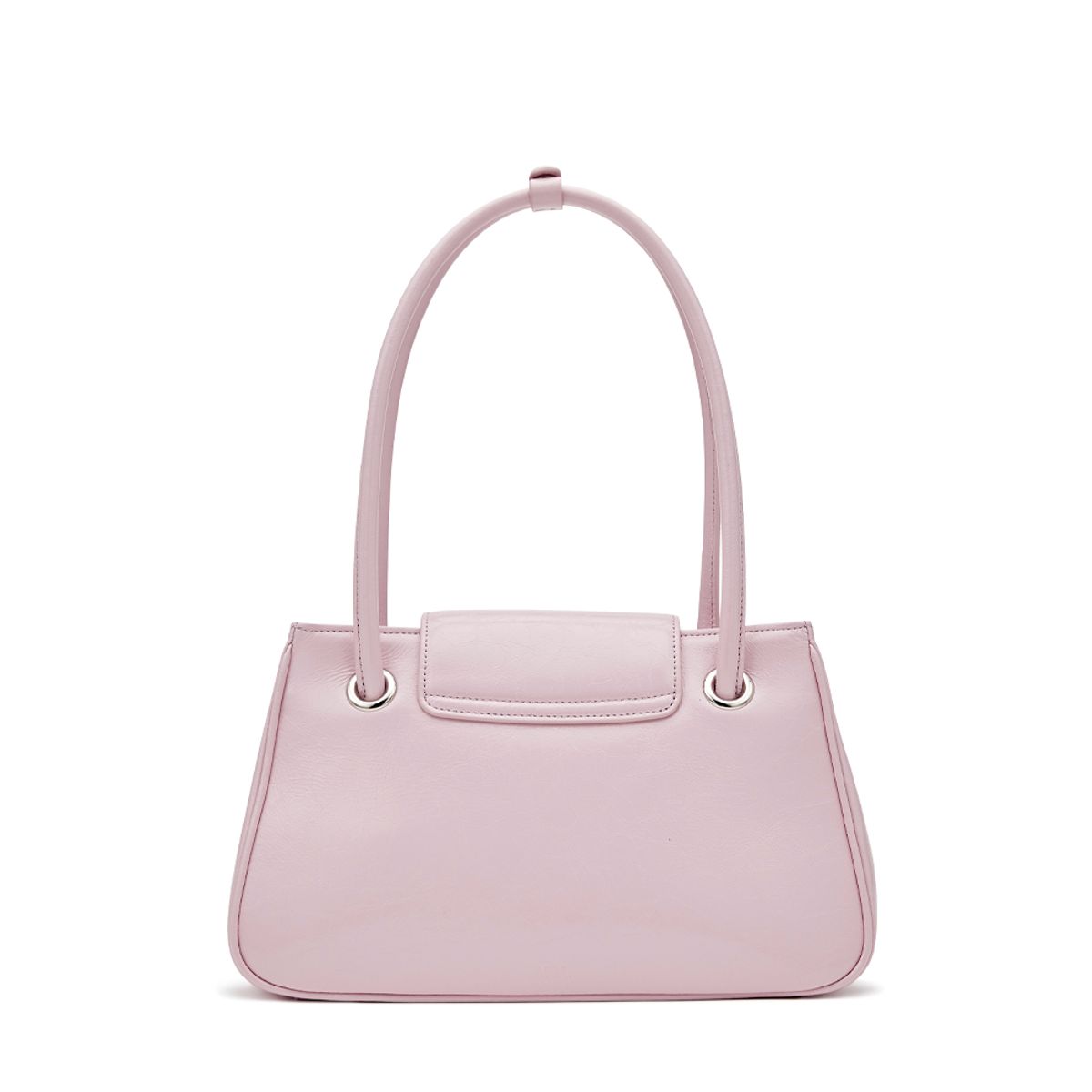 아포아(APOA.) 파오 롱 핸드백 소프트 핑크 크링클