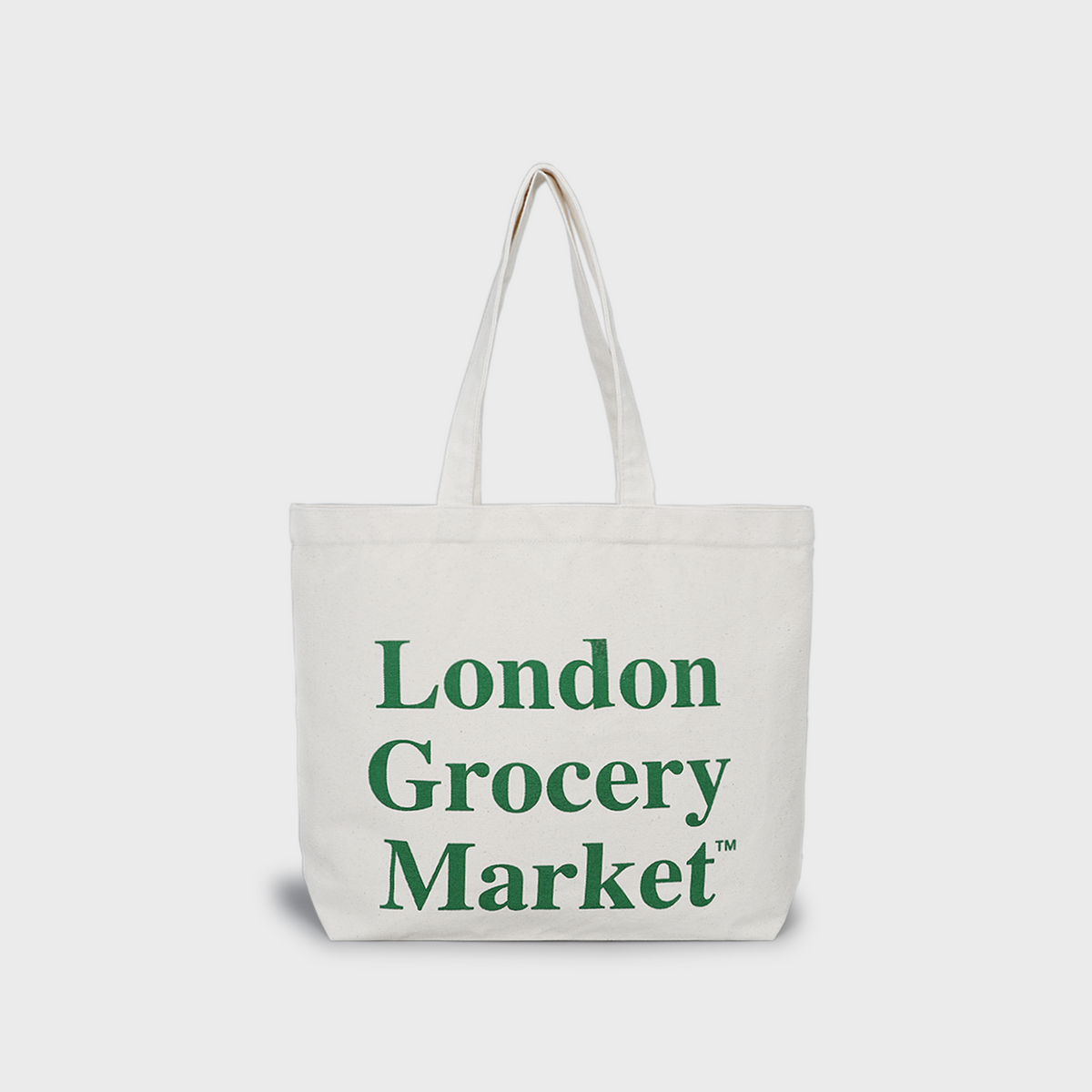 런던그로서리마켓(LONDON GROCERY MARKET) Cotton Market Bag (Medium)