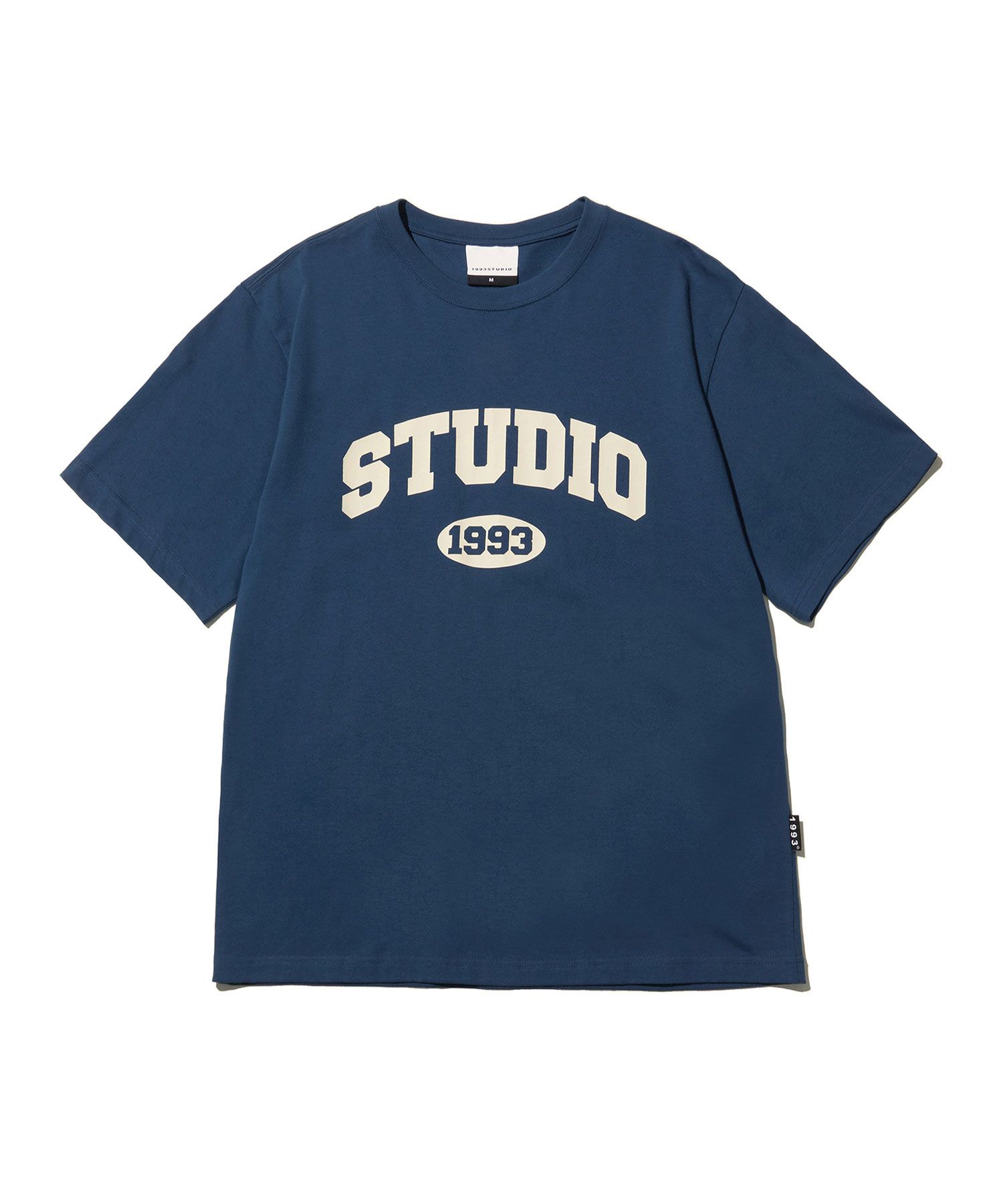 Tシャツ・カットソー 1993studio Studio Arch Logo T-Shirt_Blue MUSINSA | 1993STUDIO studio arch logo T-shirt_blue