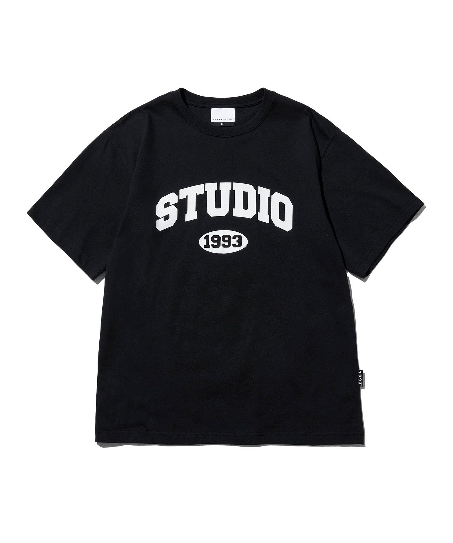 MUSINSA | 1993STUDIO Studio Arch Logo T-shirt_Black