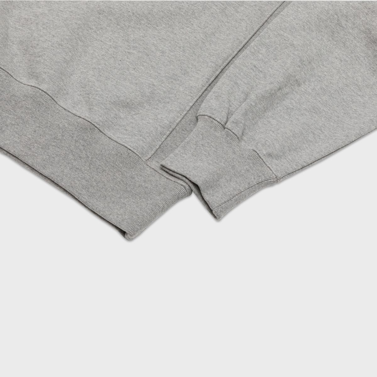 런던그로서리마켓(LONDON GROCERY MARKET) College Logo Heavyweight Sweatshirt (Grey)