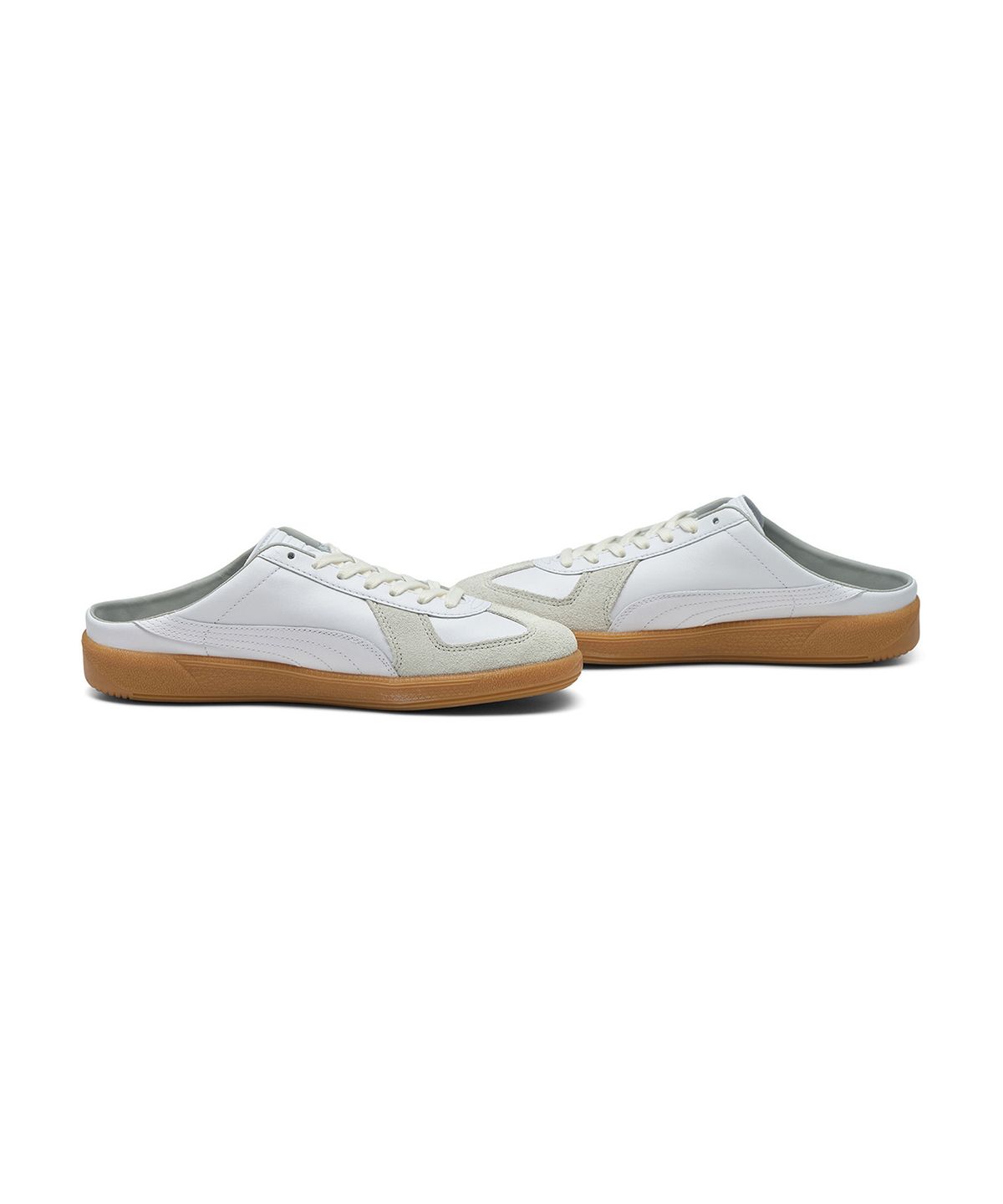 푸마(PUMA) 푸마 아미 트레이너 뮬 - 화이트:라이트그레이:검 / 387824-01