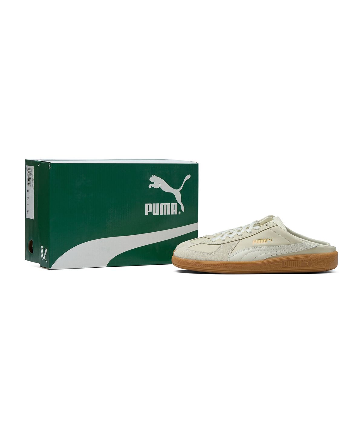 푸마(PUMA) 푸마 아미 트레이너 뮬 - 아이보리:라이트그레이:검 / 387824-02