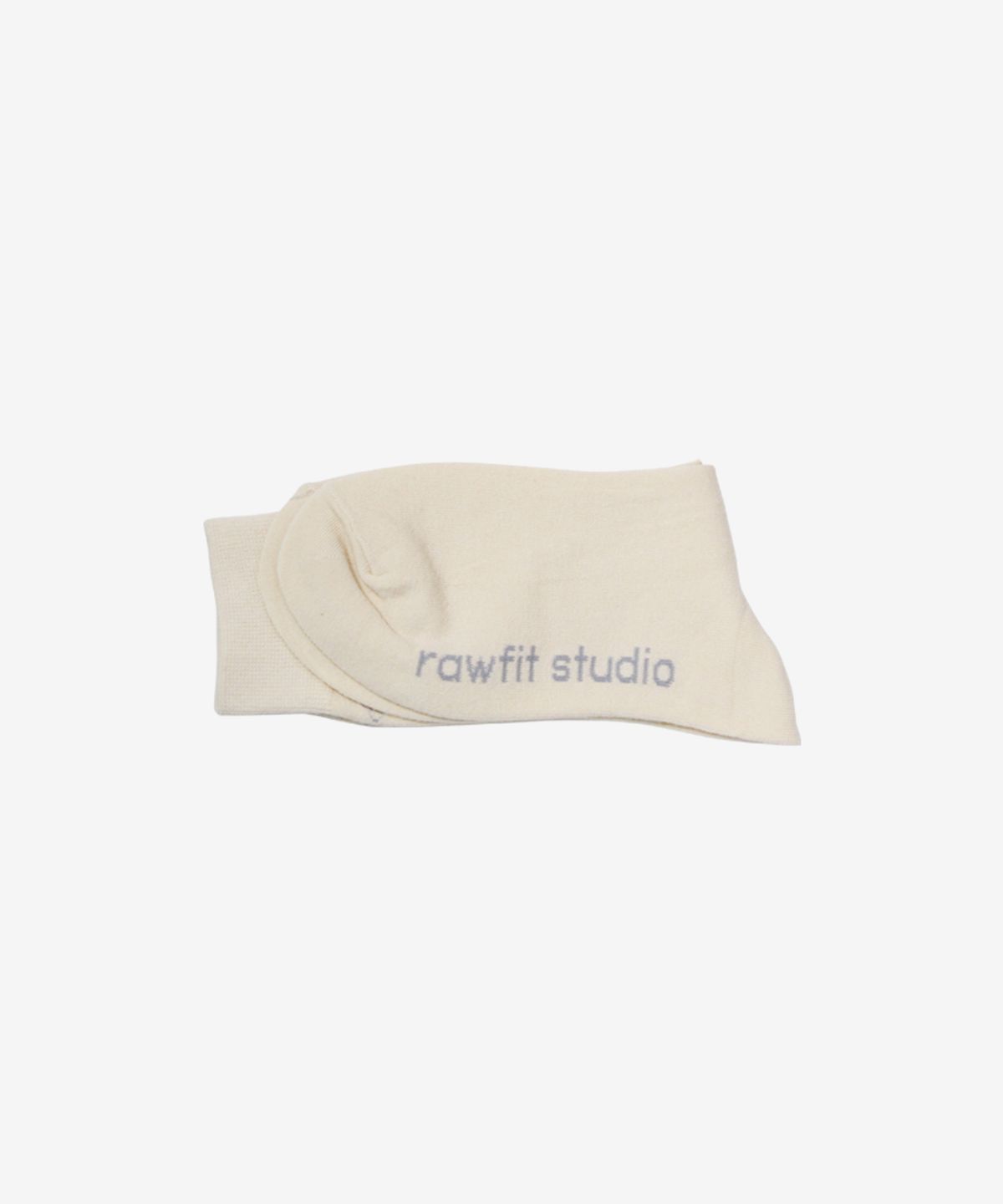 로핏스튜디오(RAWFIT STUDIO) 말랑말랑 크루삭스 크림_RF121ASCR01