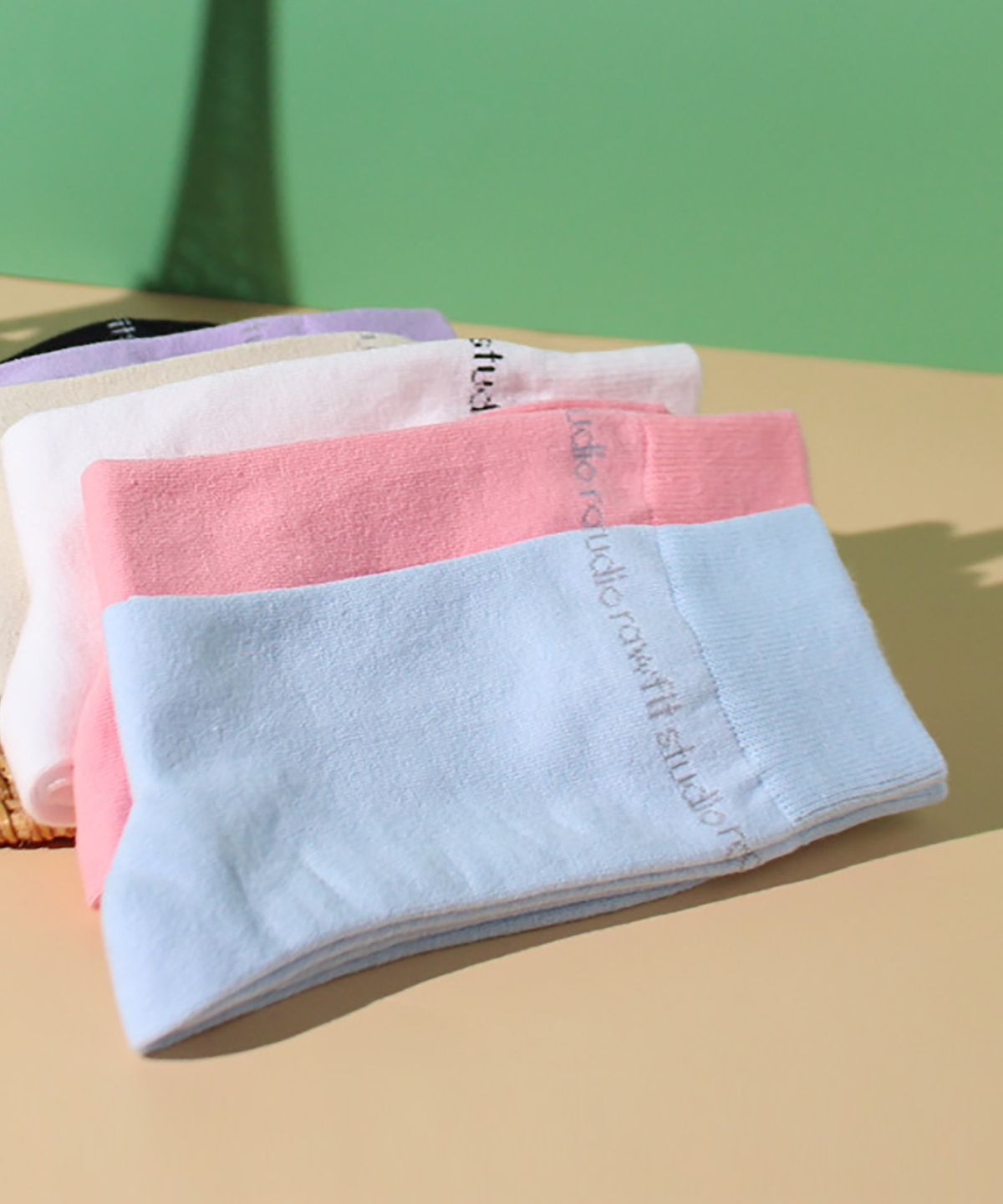 로핏스튜디오(RAWFIT STUDIO) 말랑말랑 크루삭스 블루_RF121ASCR01