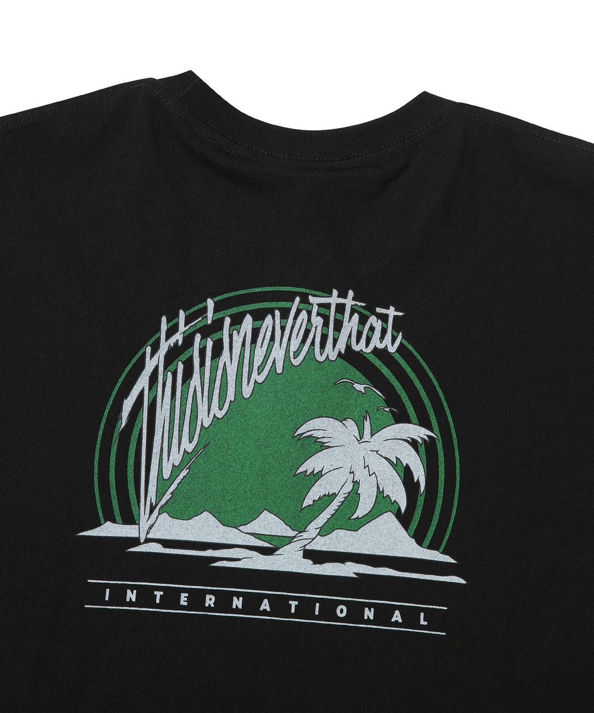 디스이즈네버댓(THISISNEVERTHAT) (SS22) Palm Tree Tee Black